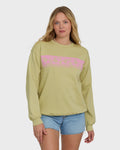 Billabong Giving Shade Crewneck Sweatshirt - Cactus