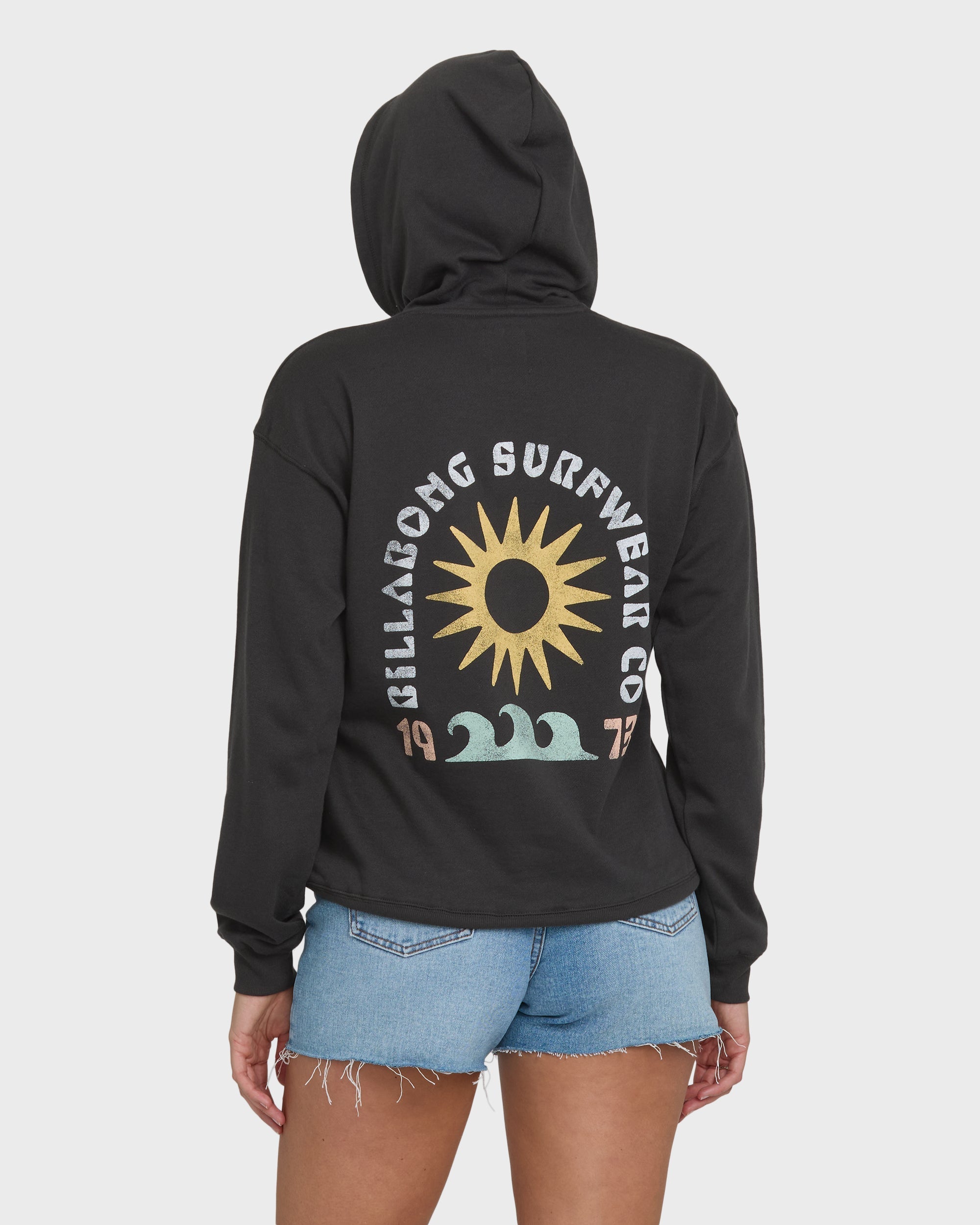 Billabong Before Times Pullover Hoodie - Off Black