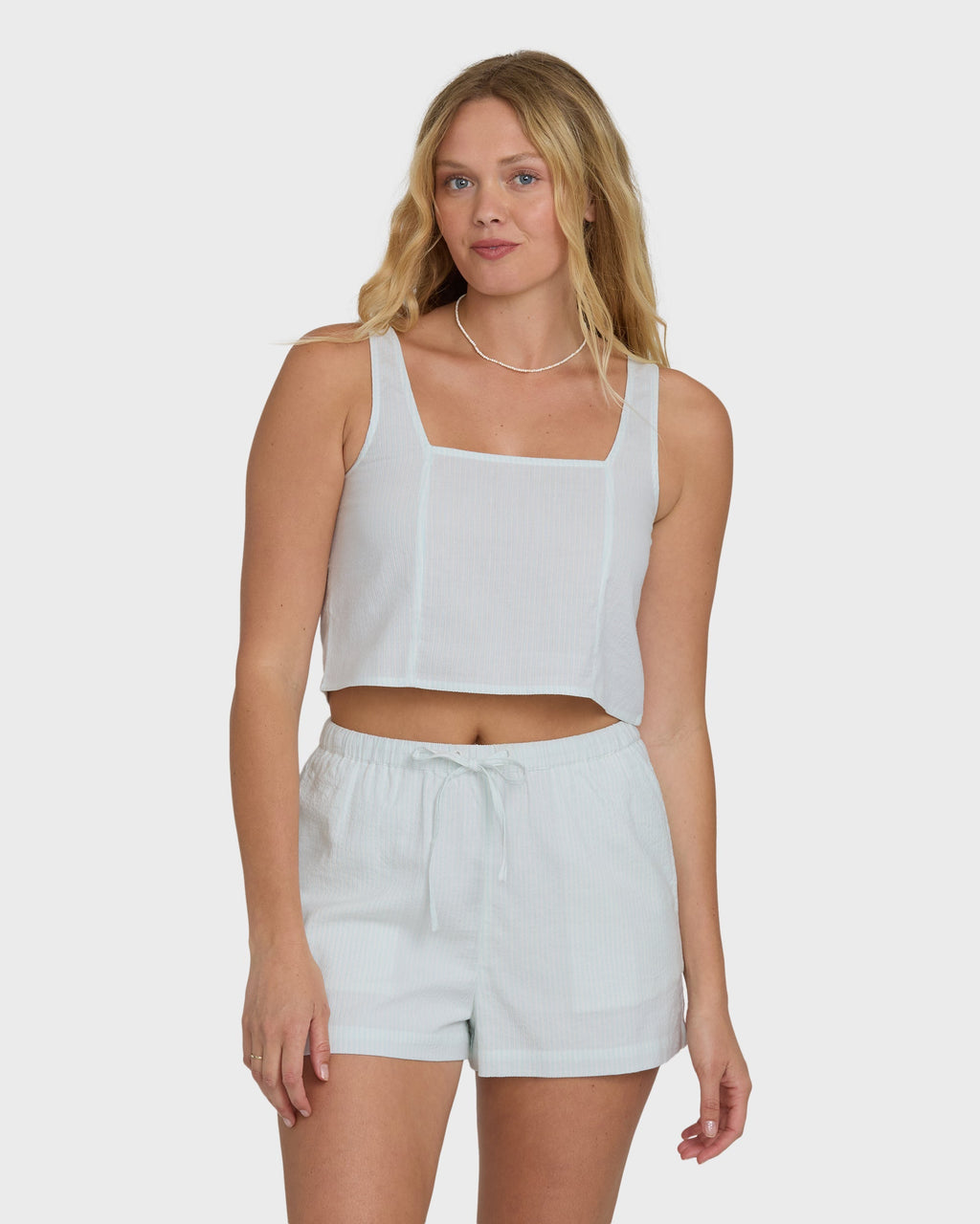 Billabong Open Skies Woven Tank Top - Clearwater