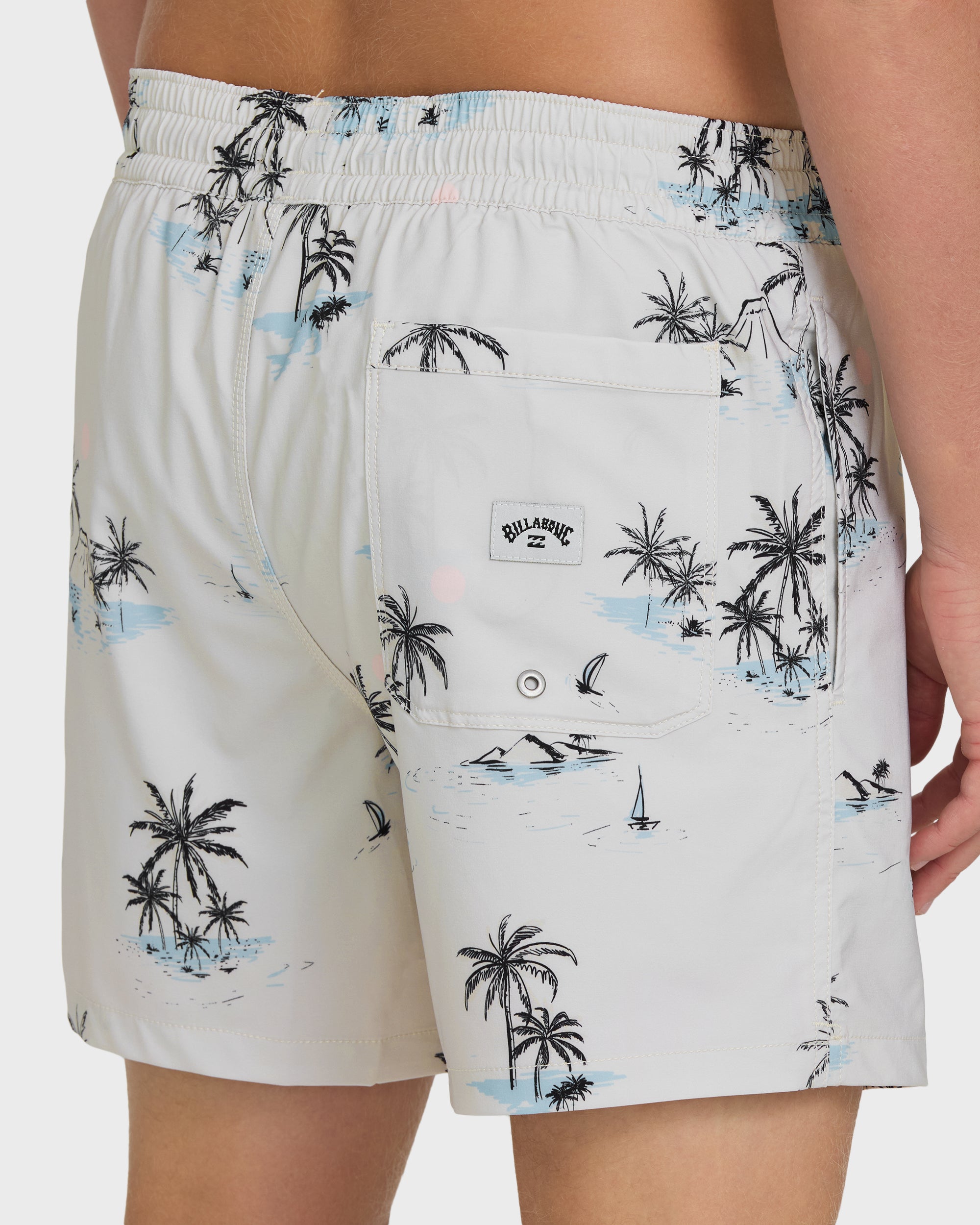 Billabong Lineup Laybacks 16 Trunks - Fog Gray
