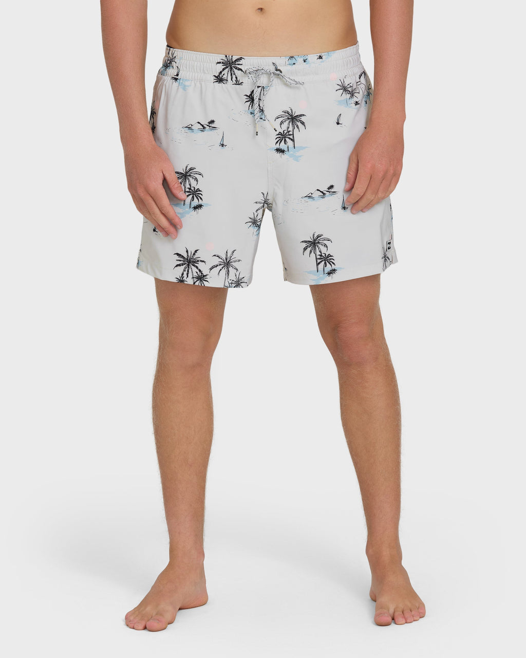 Billabong Lineup Laybacks 16 Trunks - Fog Gray
