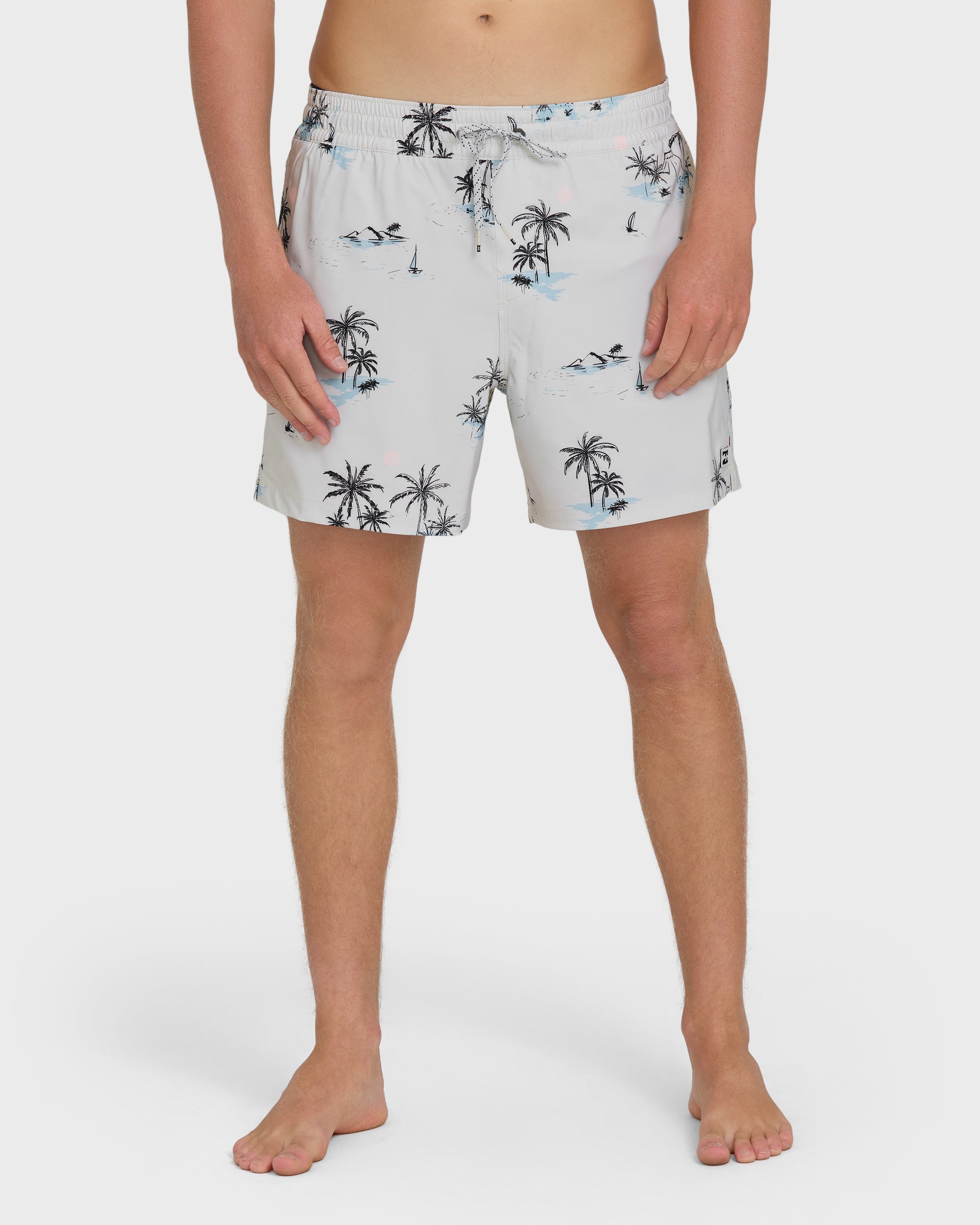 Billabong Lineup Laybacks 16 Trunks - Fog Gray