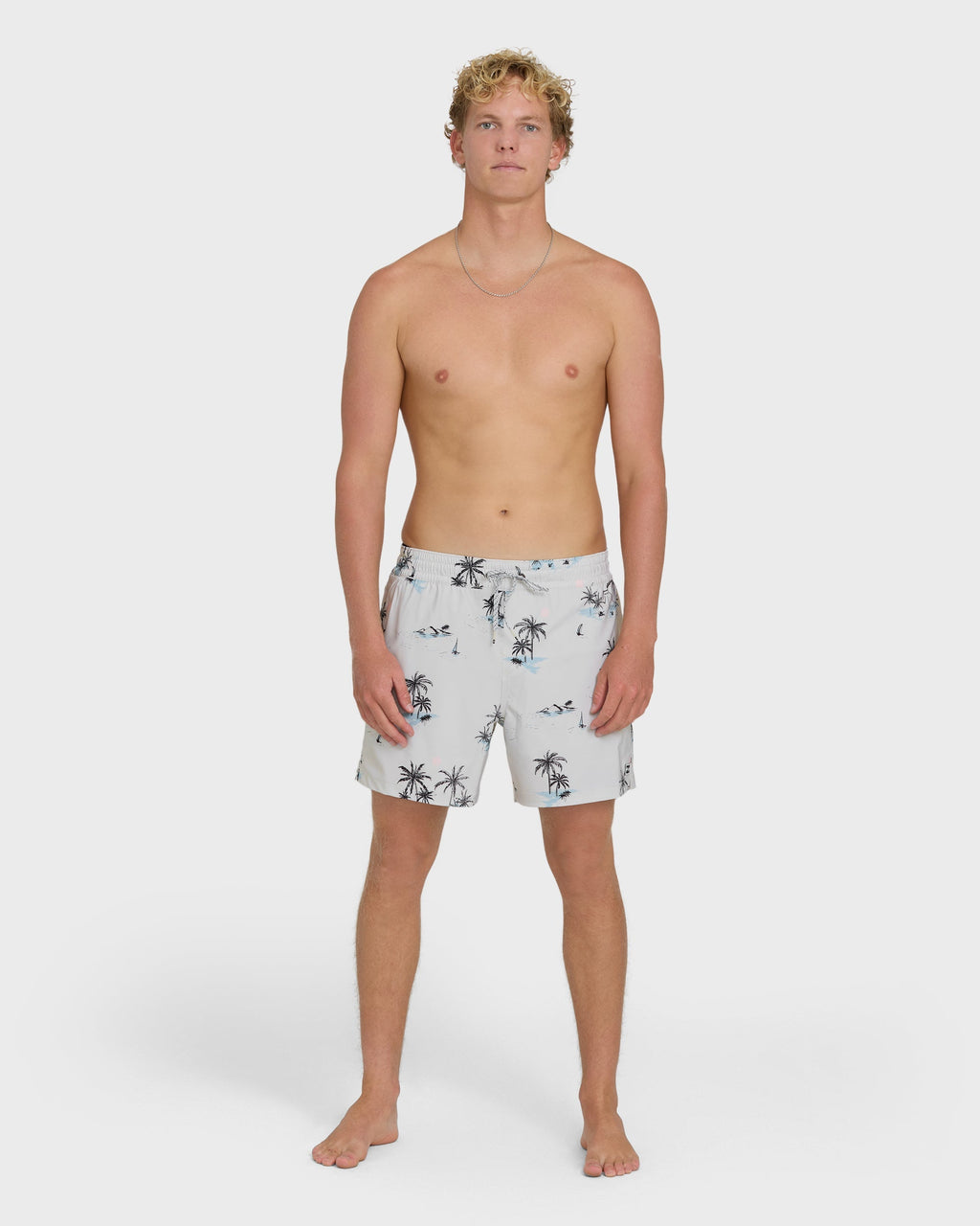Billabong Lineup Laybacks 16 Trunks - Fog Gray