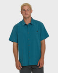 Billabong A/Div Surftrek Transit Short Sleeve Woven Shirt - Tropical Teal