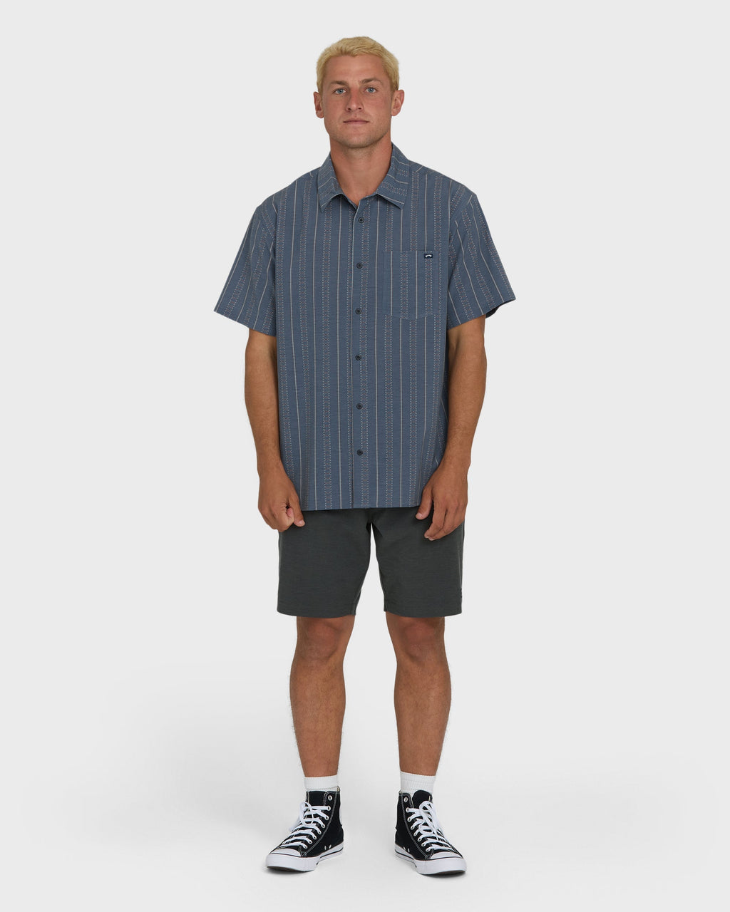 Billabong A/Div Surftrek Transit Short Sleeve Woven Shirt - True Navy