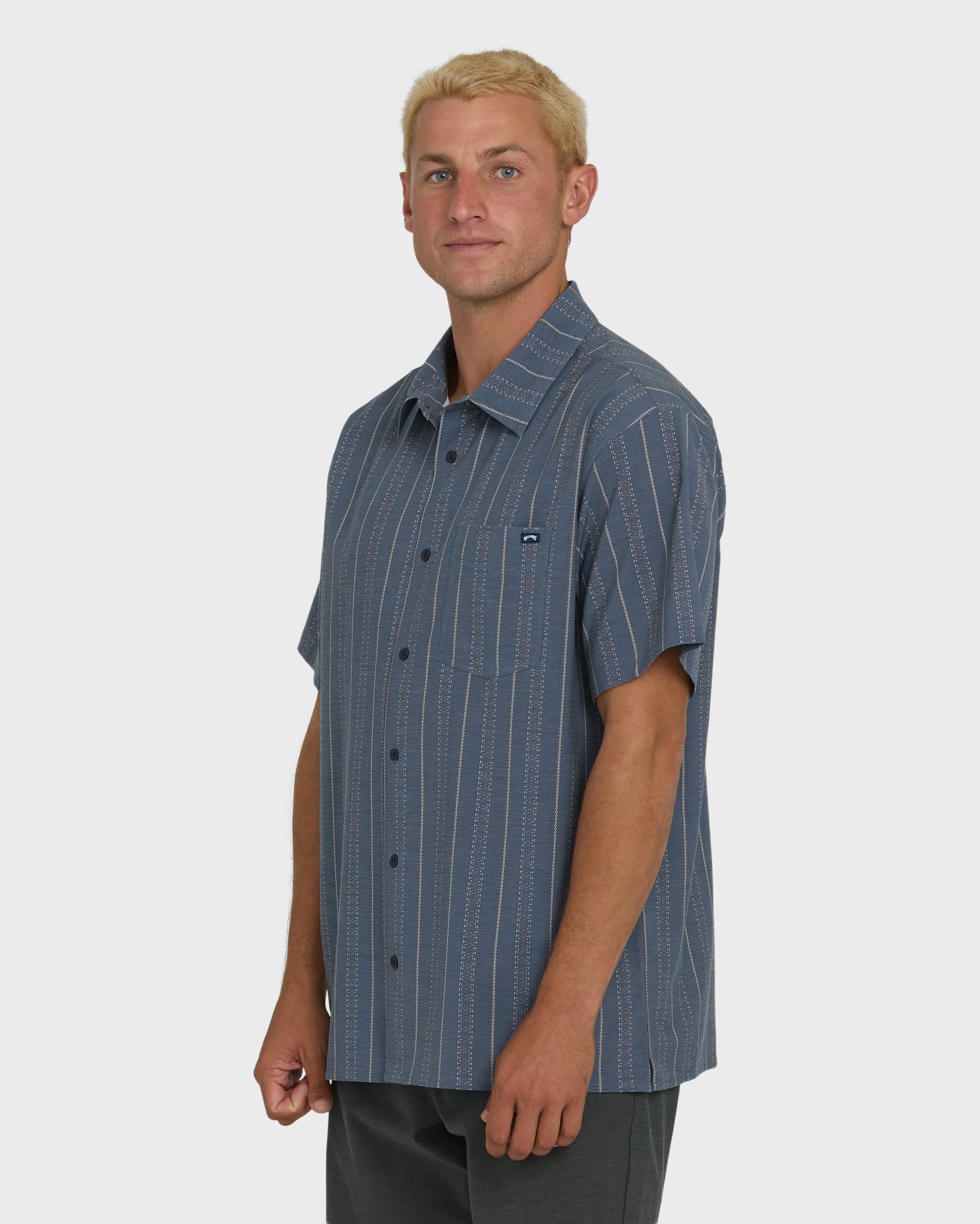 Billabong A/Div Surftrek Transit Short Sleeve Woven Shirt - True Navy