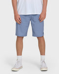 Billabong Crossfire Submersible 21 Hybrid Shorts - Blue Horizon