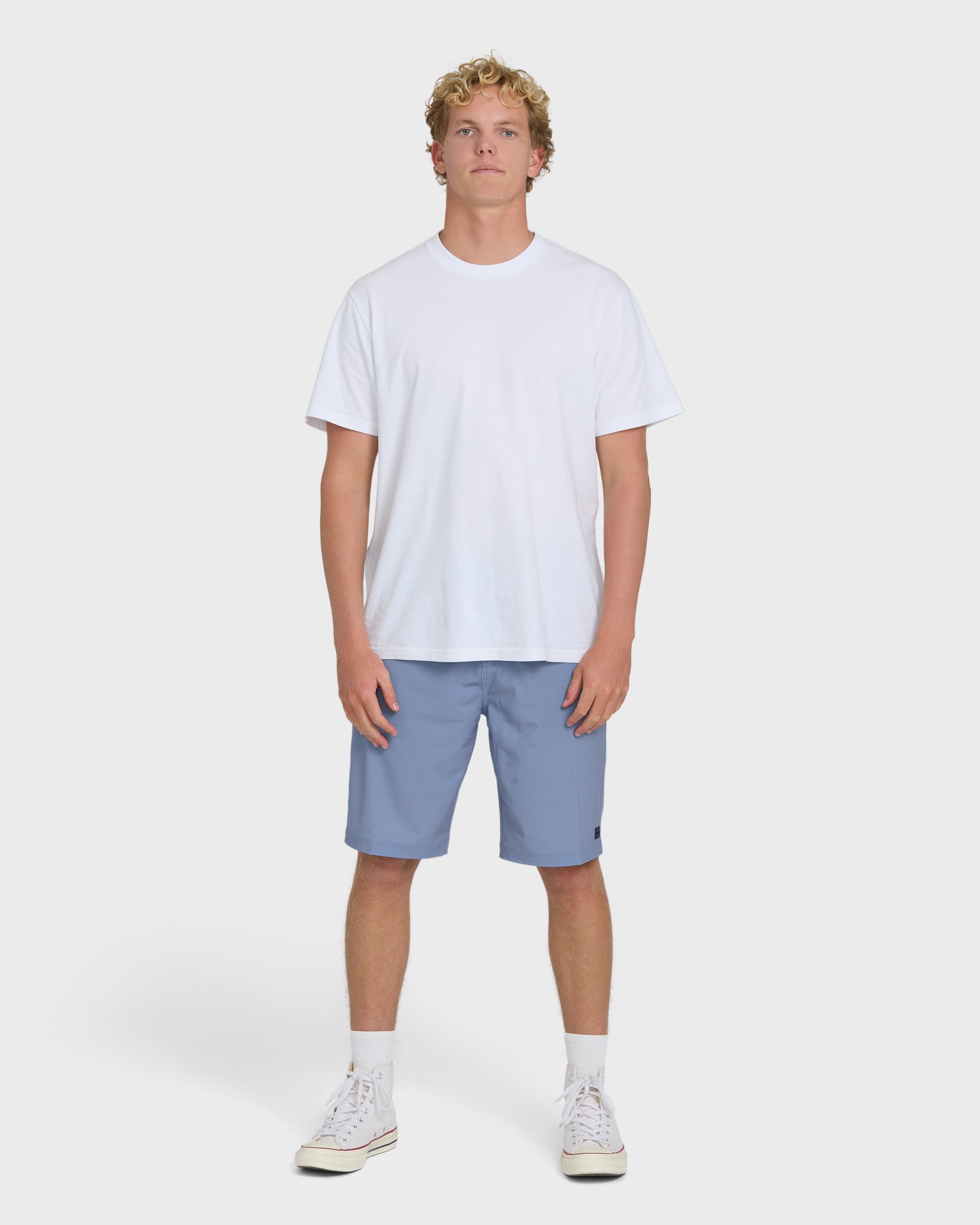 Billabong Crossfire Submersible 21 Hybrid Shorts - Blue Horizon