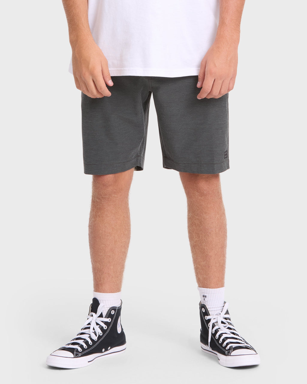 Billabong Crossfire Submersible 19 Amphibian Hybrid Shorts - Asphalt