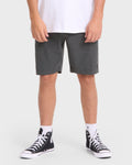 Billabong Crossfire Submersible 19 Amphibian Hybrid Shorts - Asphalt