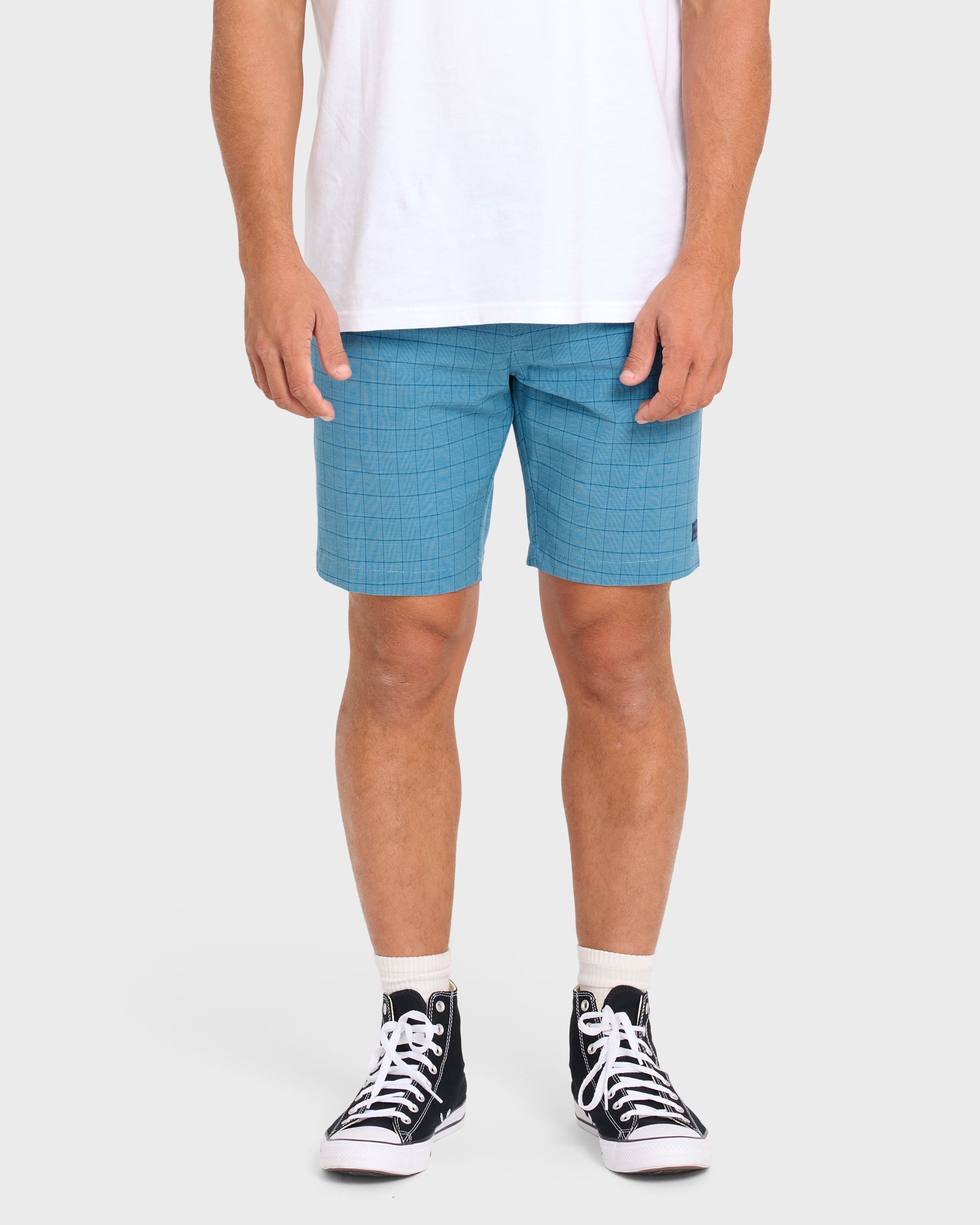 Billabong Crossfire Submersible 19 Hybrid Shorts - Blue Horizon