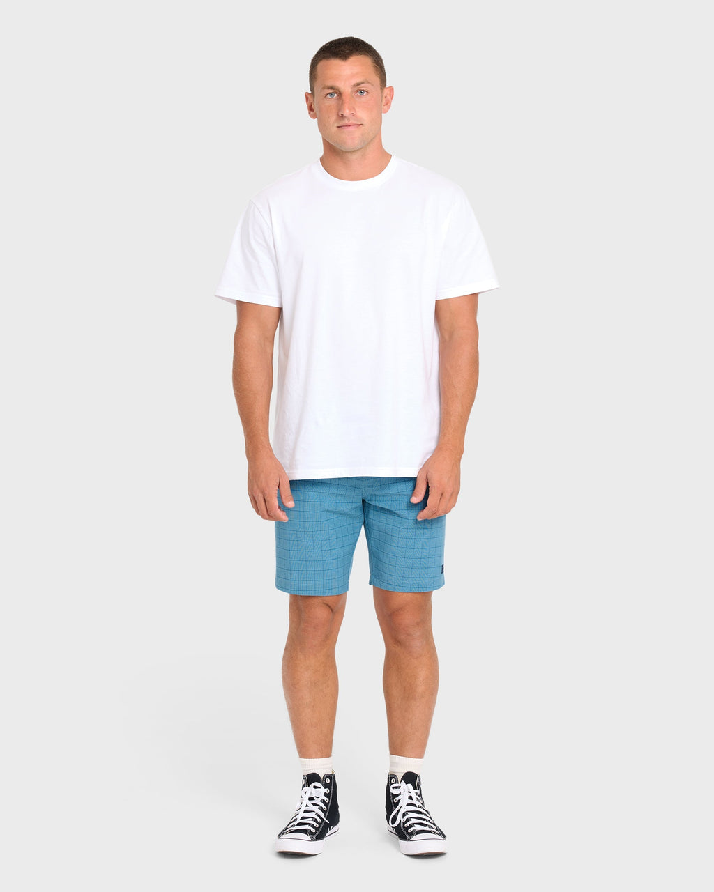 Billabong Crossfire Submersible 19 Hybrid Shorts - Blue Horizon