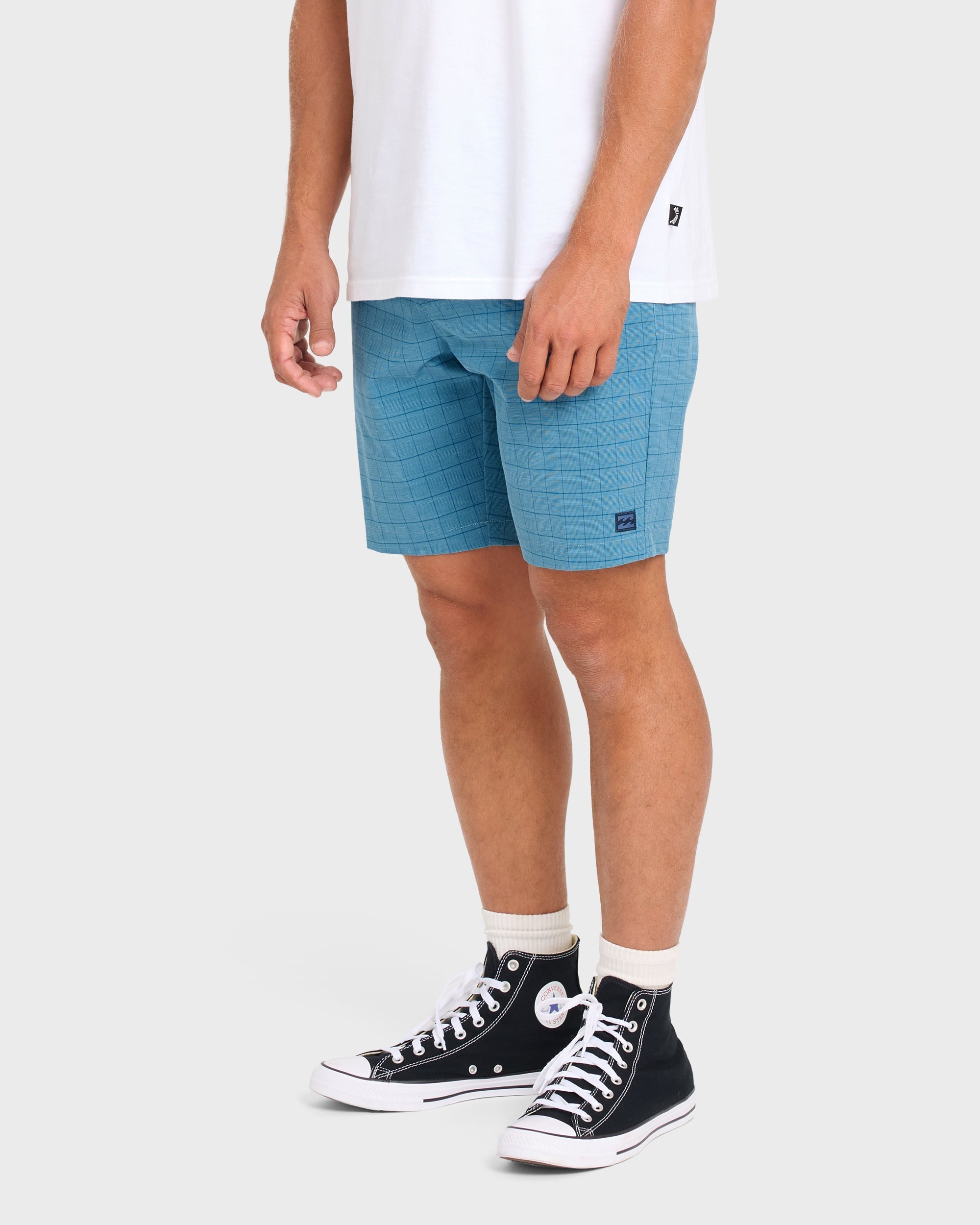 Billabong Crossfire Submersible 19 Hybrid Shorts - Blue Horizon