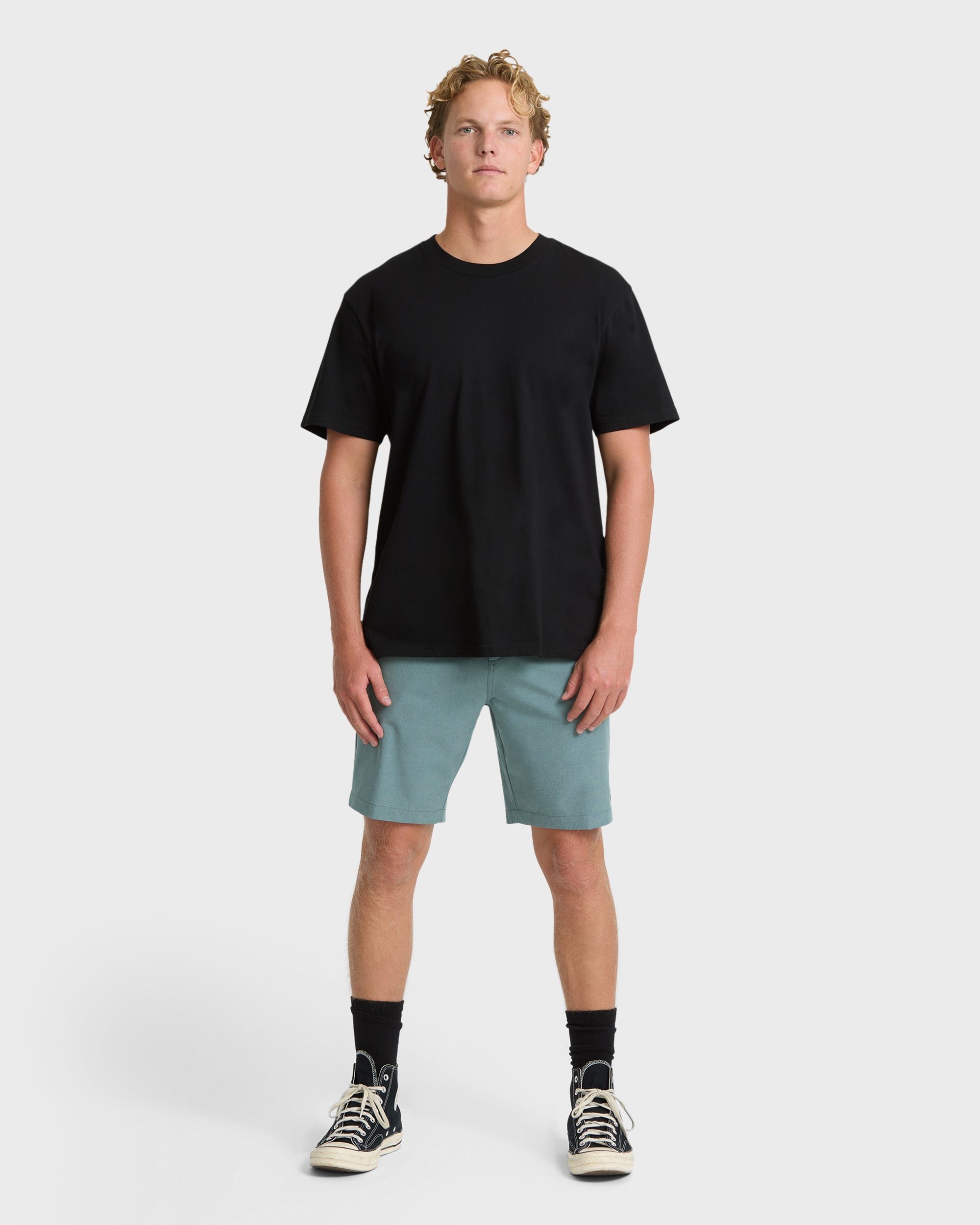 Billabong Crossfire Submersible 19 Hybrid Shorts - Deep Sea
