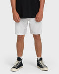 Billabong Crossfire Submersible 19 Hybrid Shorts - Fog Gray