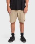 Billabong Crossfire Submersible 19 Amphibian Hybrid Shorts - Khaki