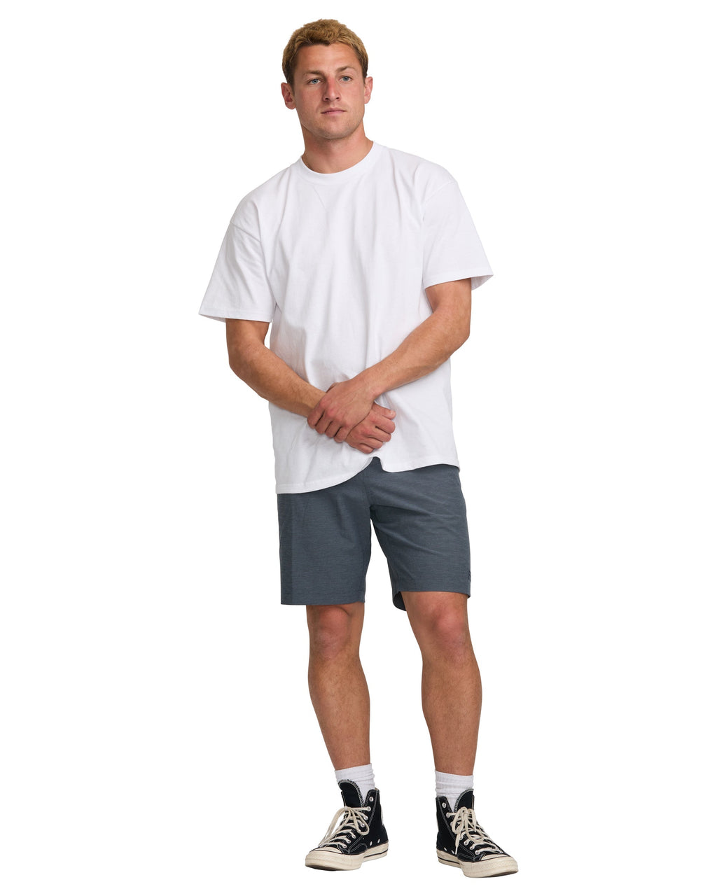 Billabong Crossfire Submersible 19 Hybrid Shorts - True Navy