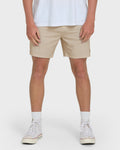 Billabong Crossfire Submersible 17 Hybrid Shorts - Khaki