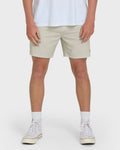 Billabong Crossfire Submersible 17 Hybrid Shorts - Oatmeal