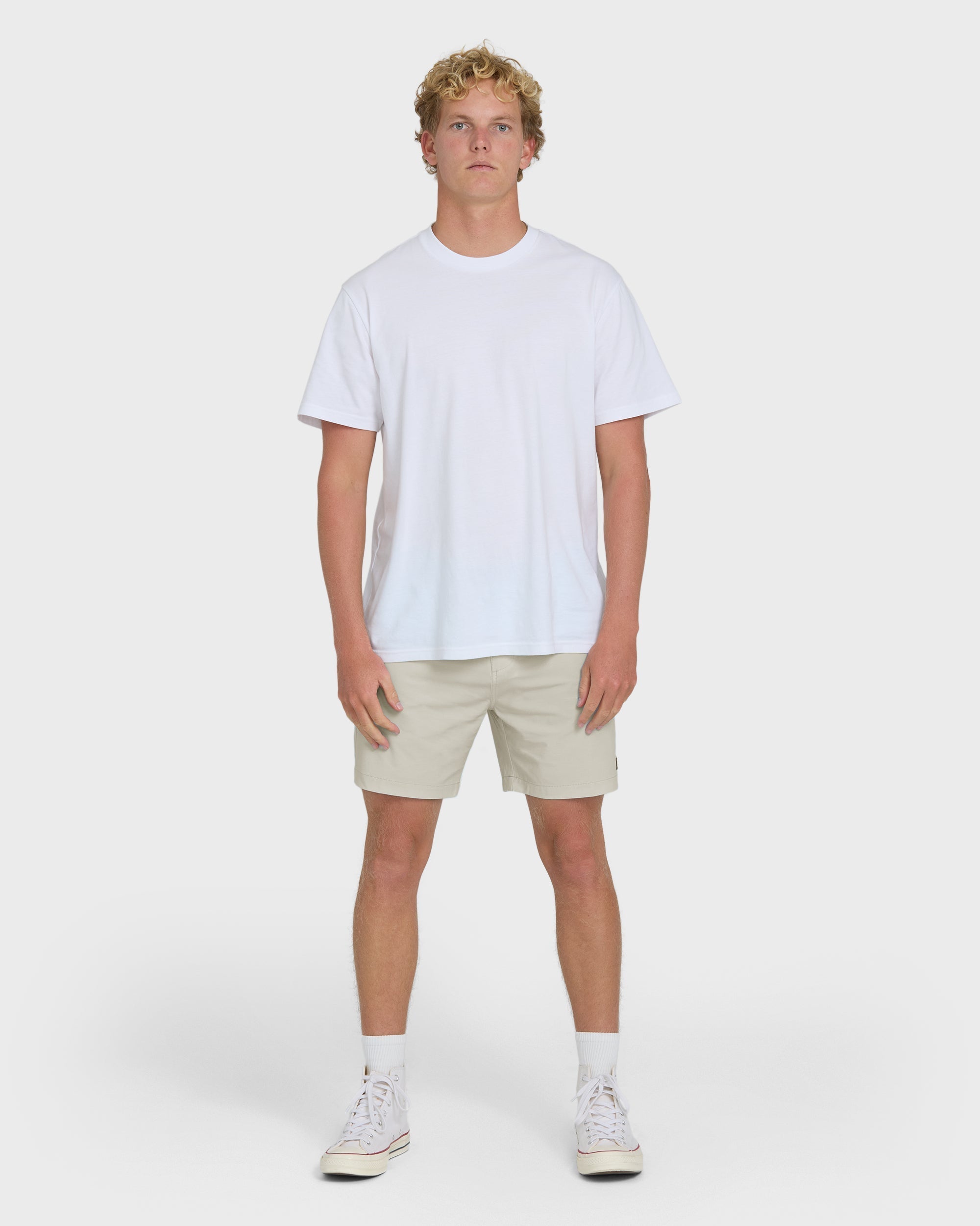 Billabong Crossfire Submersible 17 Hybrid Shorts - Oatmeal
