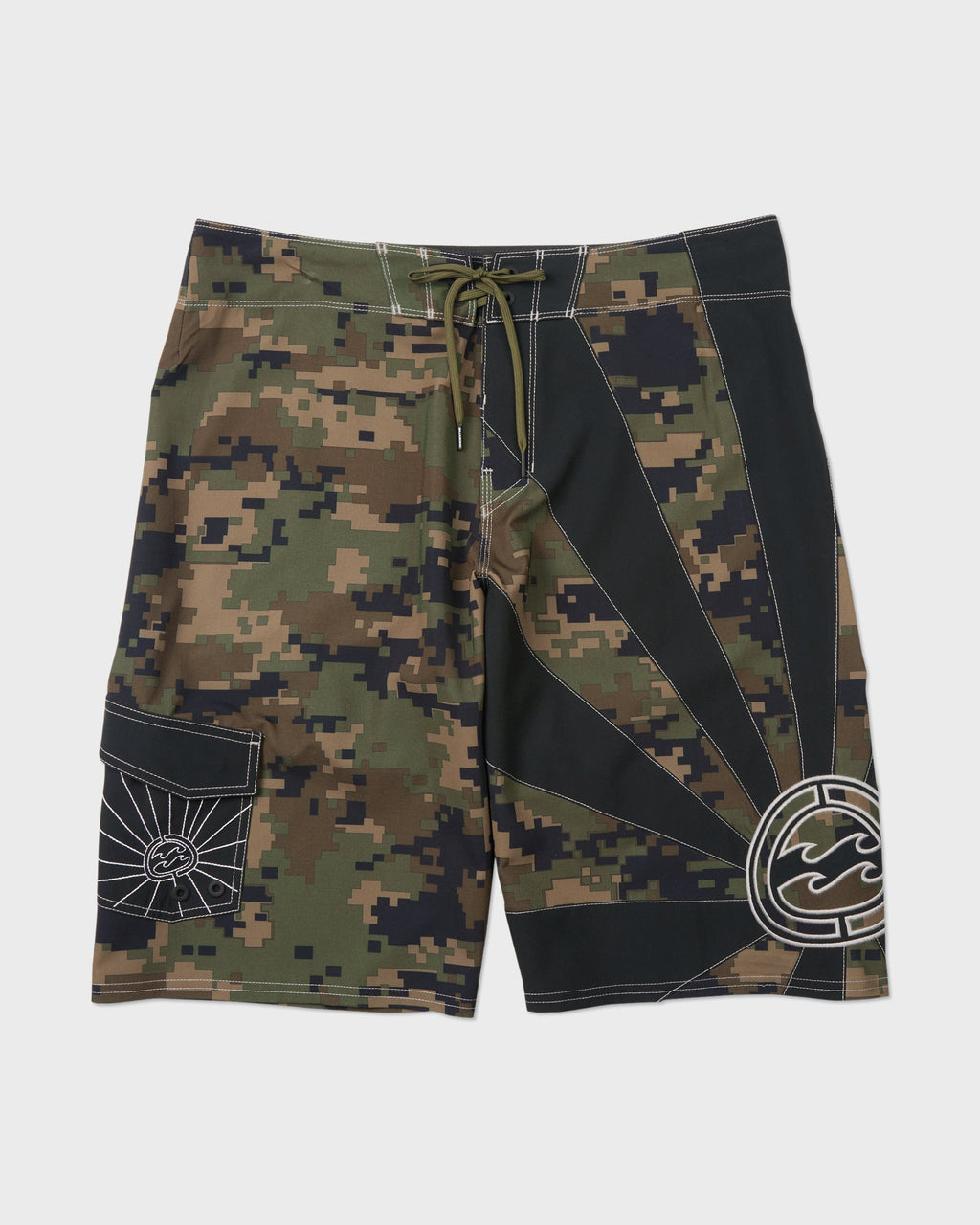 Billabong A.I. Rising Sun Pro 22 Boardshorts - Dark Olive