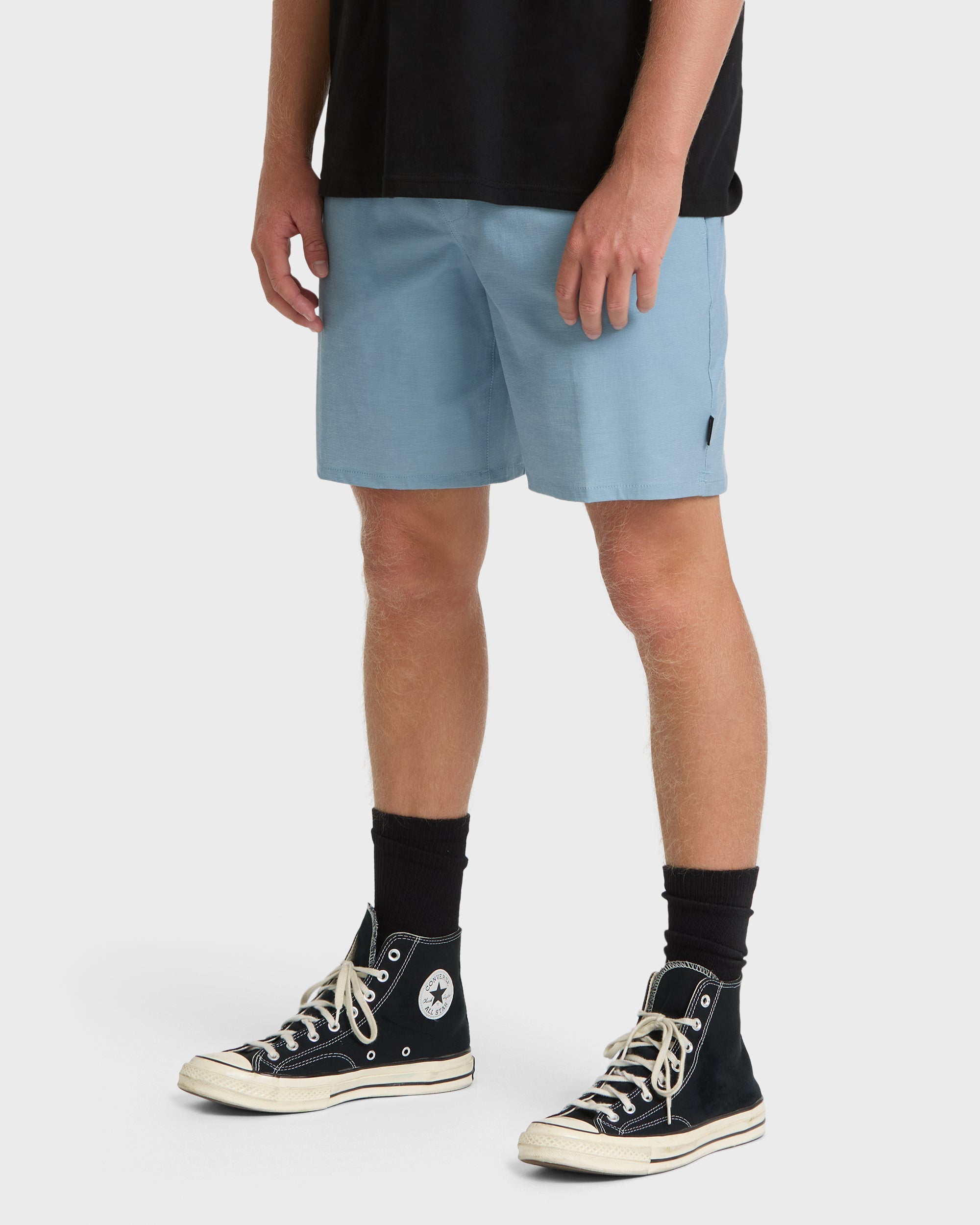 Billabong Crossfire Submersible 18 Hybrid Shorts - Blue Fog