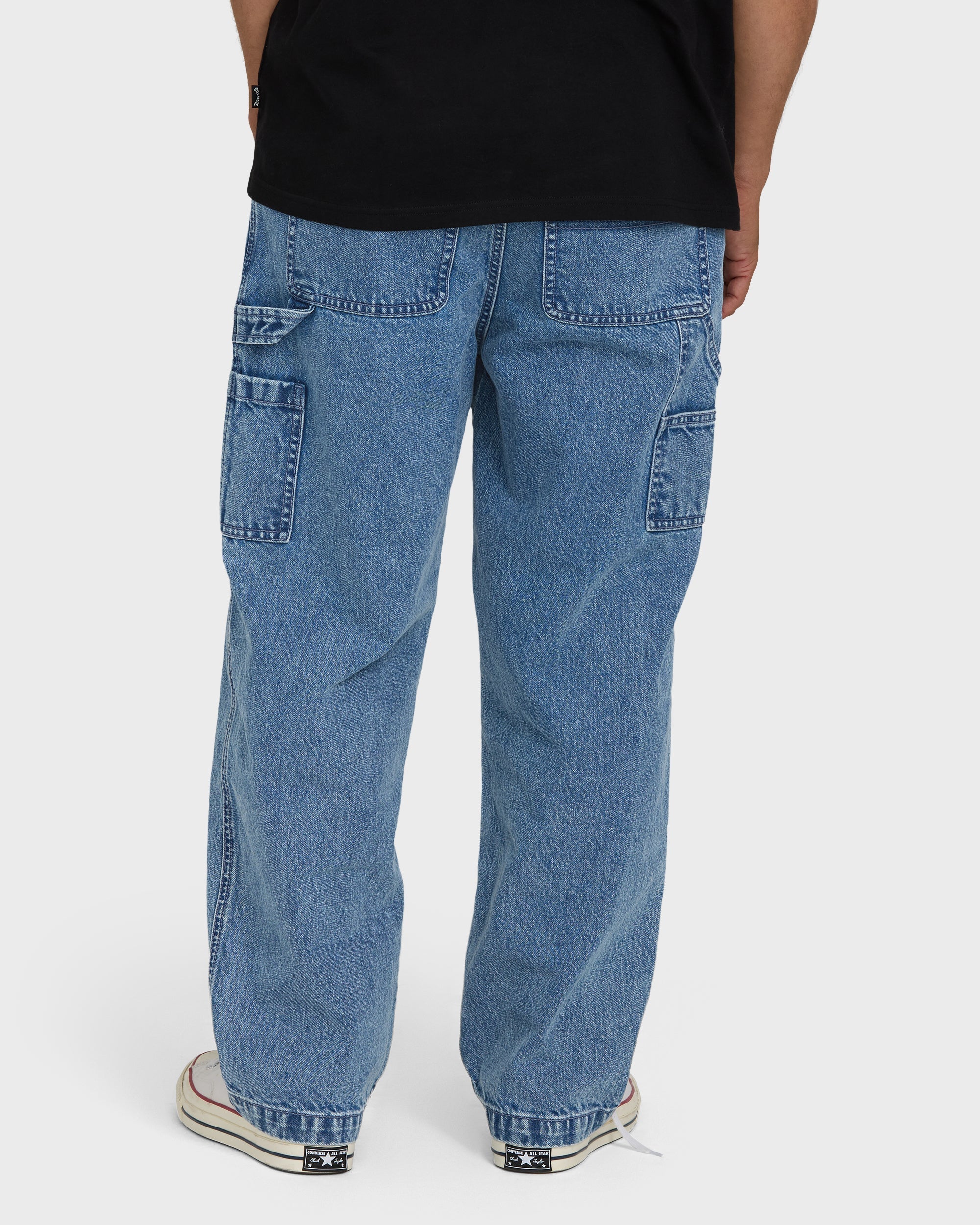 Billabong Bad Dog Carpenter Pants - Faded Denim