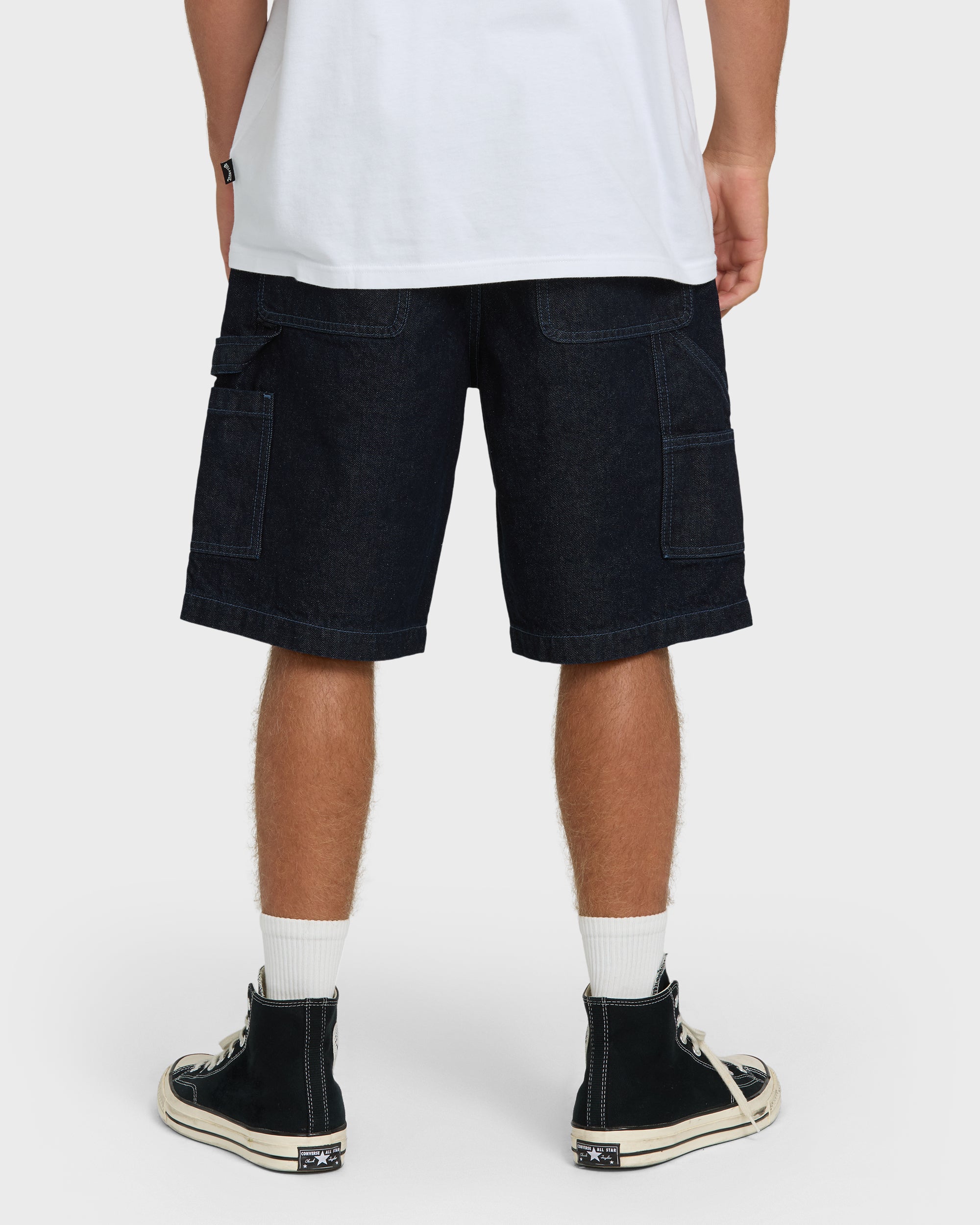 Billabong Bad Dog 22 Denim Shorts - Dark Denim