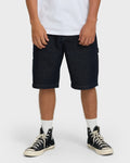 Billabong Bad Dog 22 Denim Shorts - Dark Denim