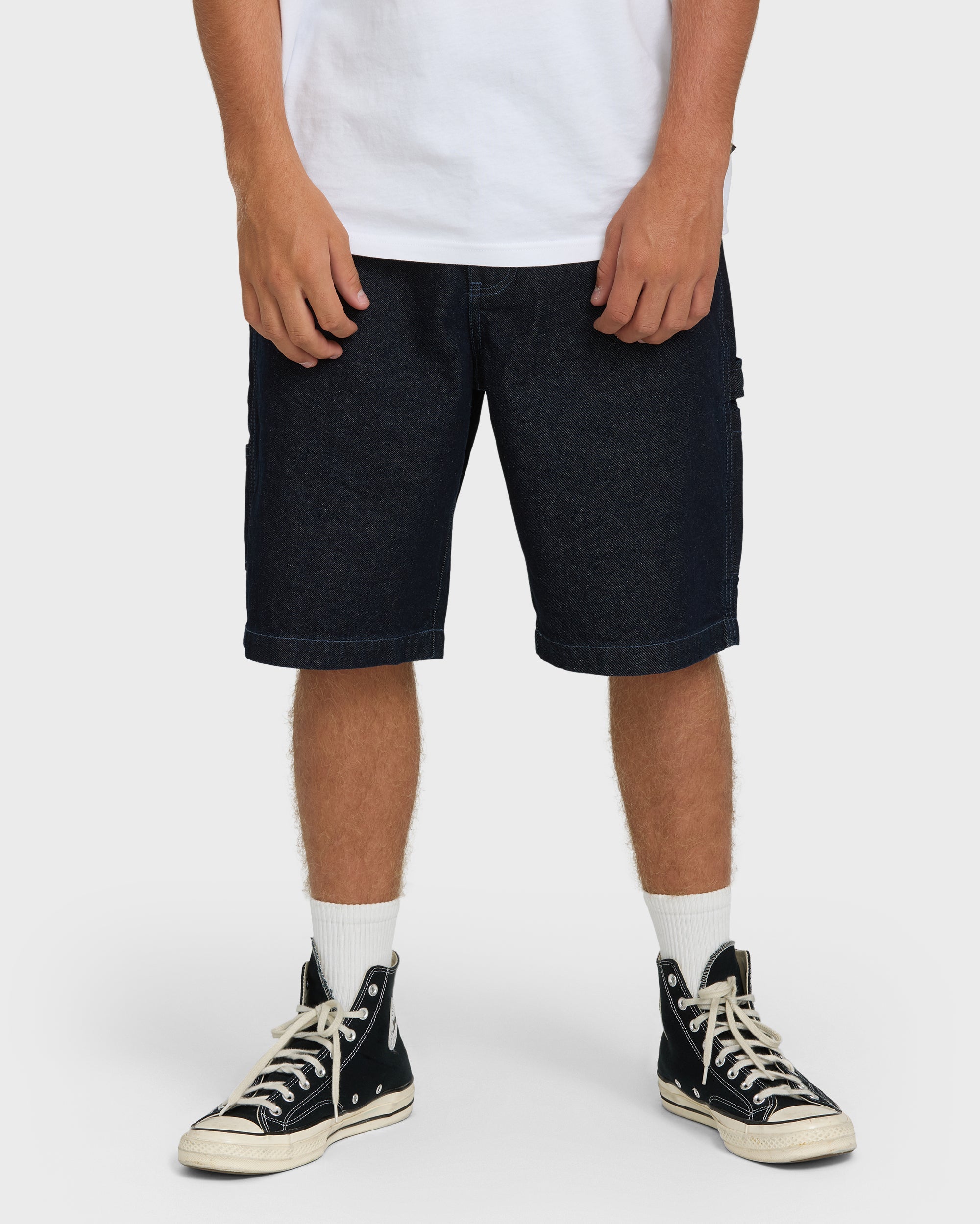 Billabong Bad Dog 22 Denim Shorts - Dark Denim