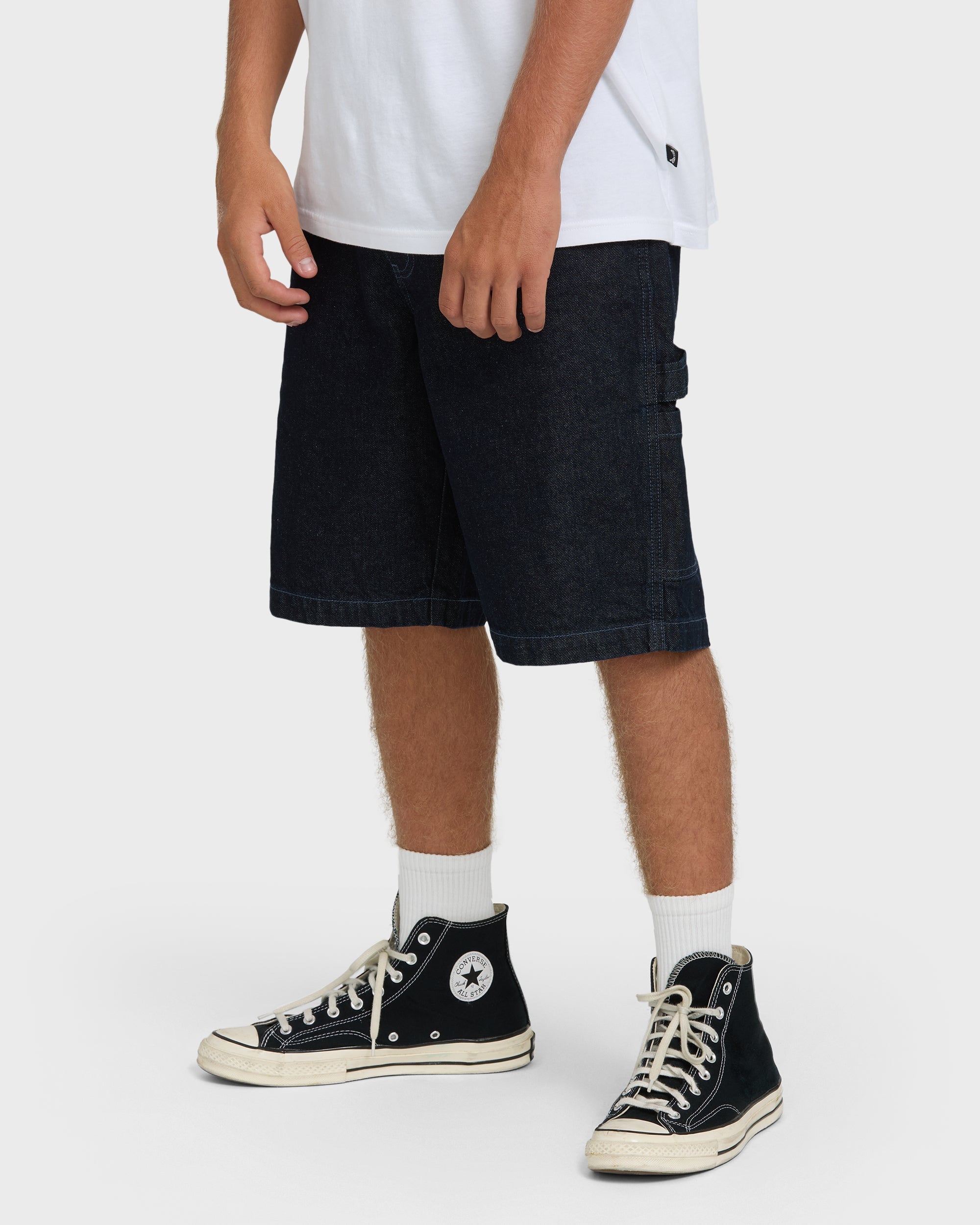 Billabong Bad Dog 22 Denim Shorts - Dark Denim