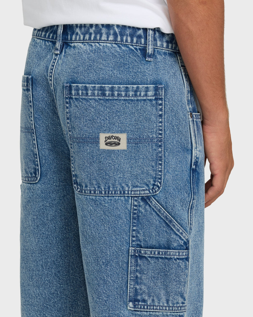 Billabong Bad Dog 22 Denim Shorts - Faded Denim