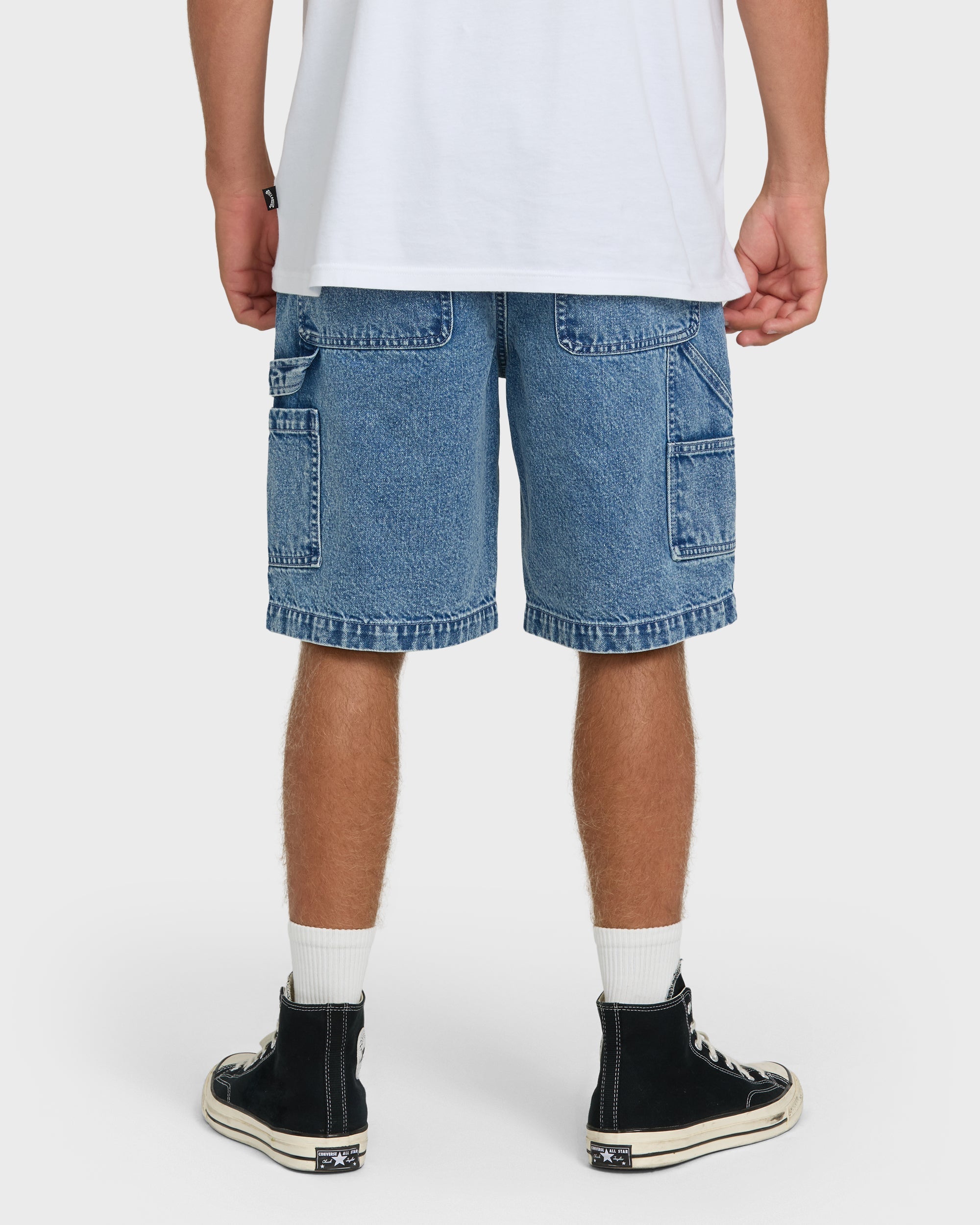 Billabong Bad Dog 22 Denim Shorts - Faded Denim