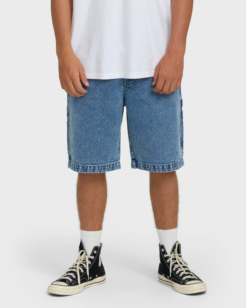 Billabong Bad Dog 22 Denim Shorts - Faded Denim