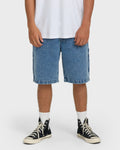 Billabong Bad Dog 22 Denim Shorts - Faded Denim