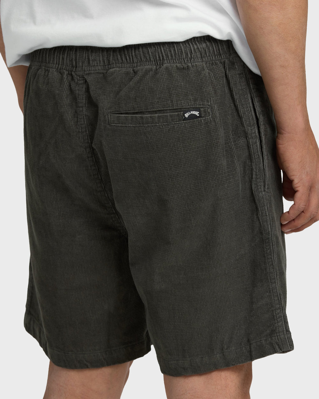 Billabong Larry Layback 17 Corduroy Shorts - Dark Gray