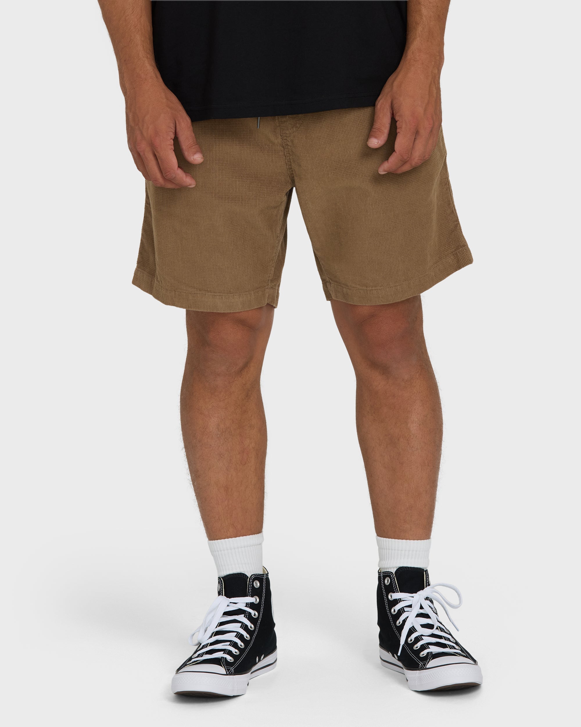 Billabong Larry Layback 17 Corduroy Shorts - Vintage Khaki