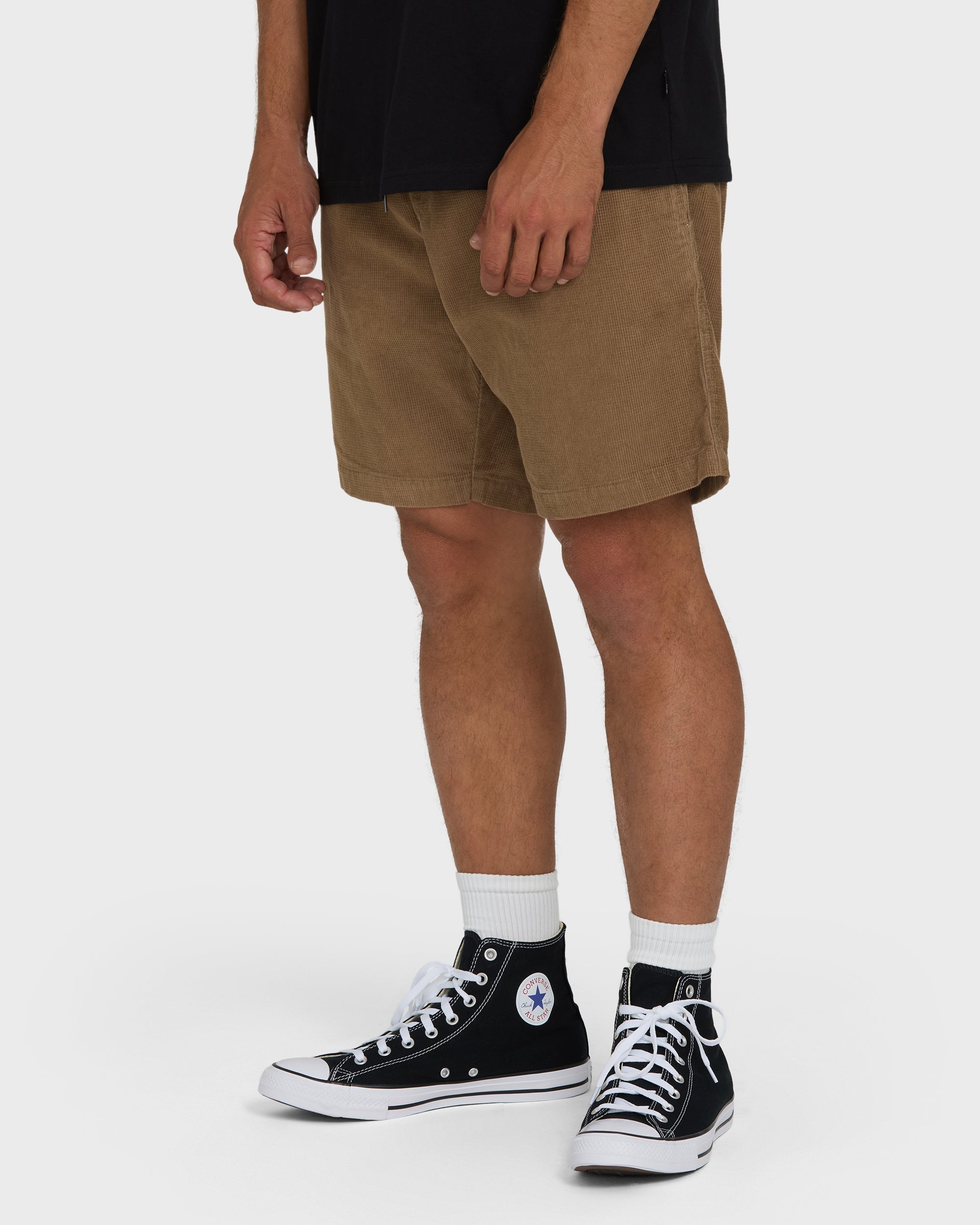 Billabong Larry Layback 17 Corduroy Shorts - Vintage Khaki