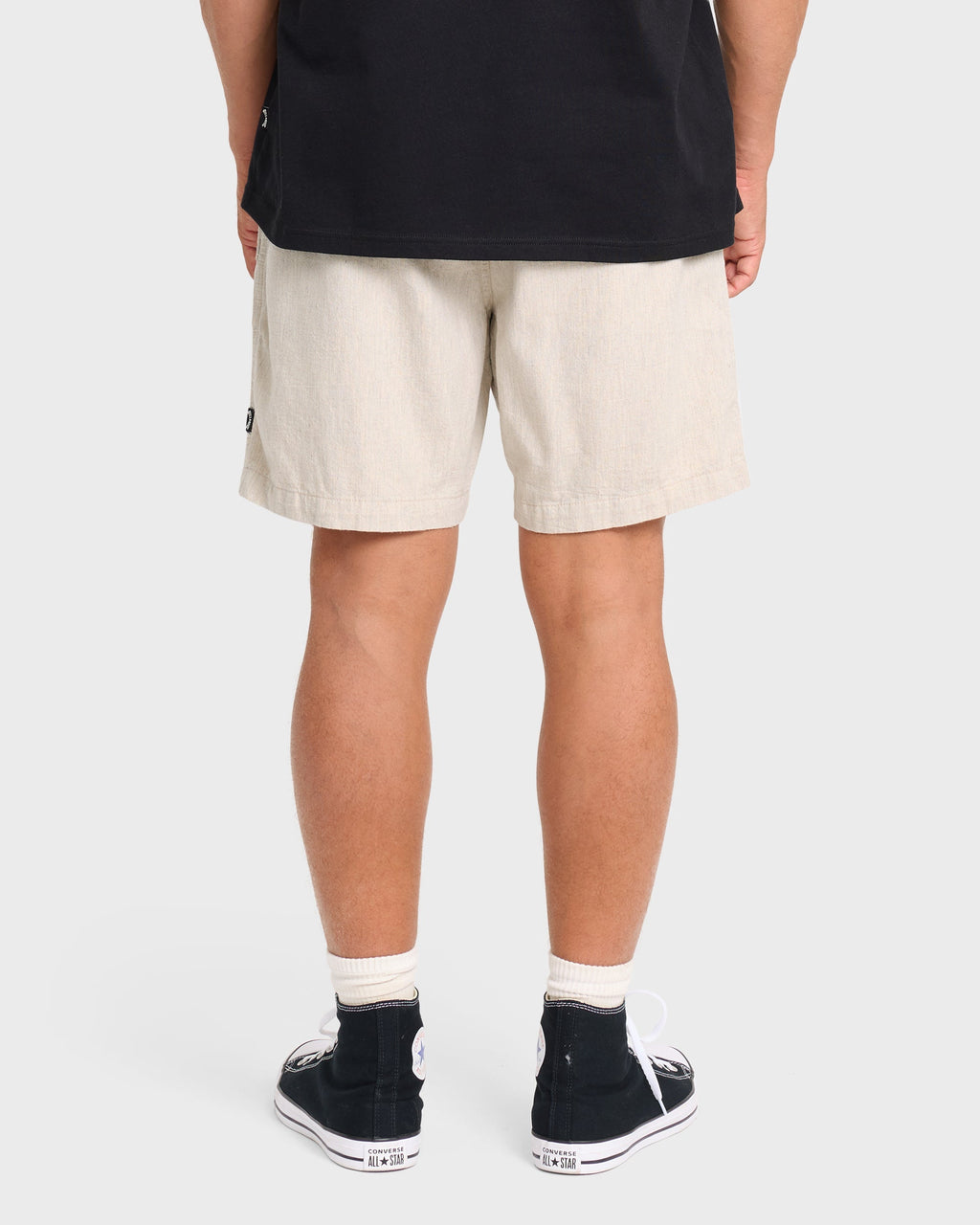 Billabong San O Layback Linen Shorts - Oatmeal Heather