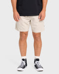Billabong San O Layback Linen Shorts - Oatmeal Heather