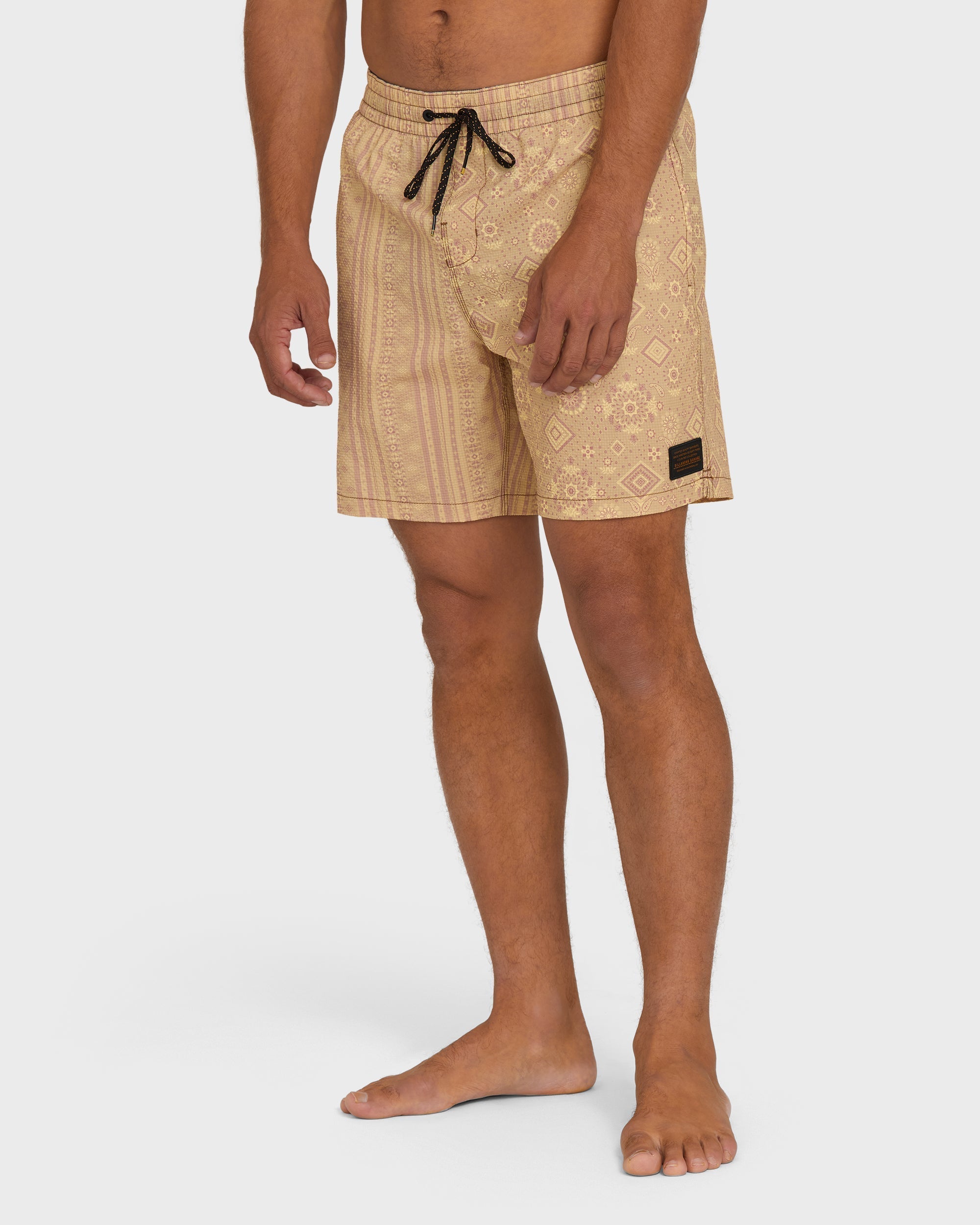 Billabong Day Trip Garage Layback 17 Trunks - Oatmeal