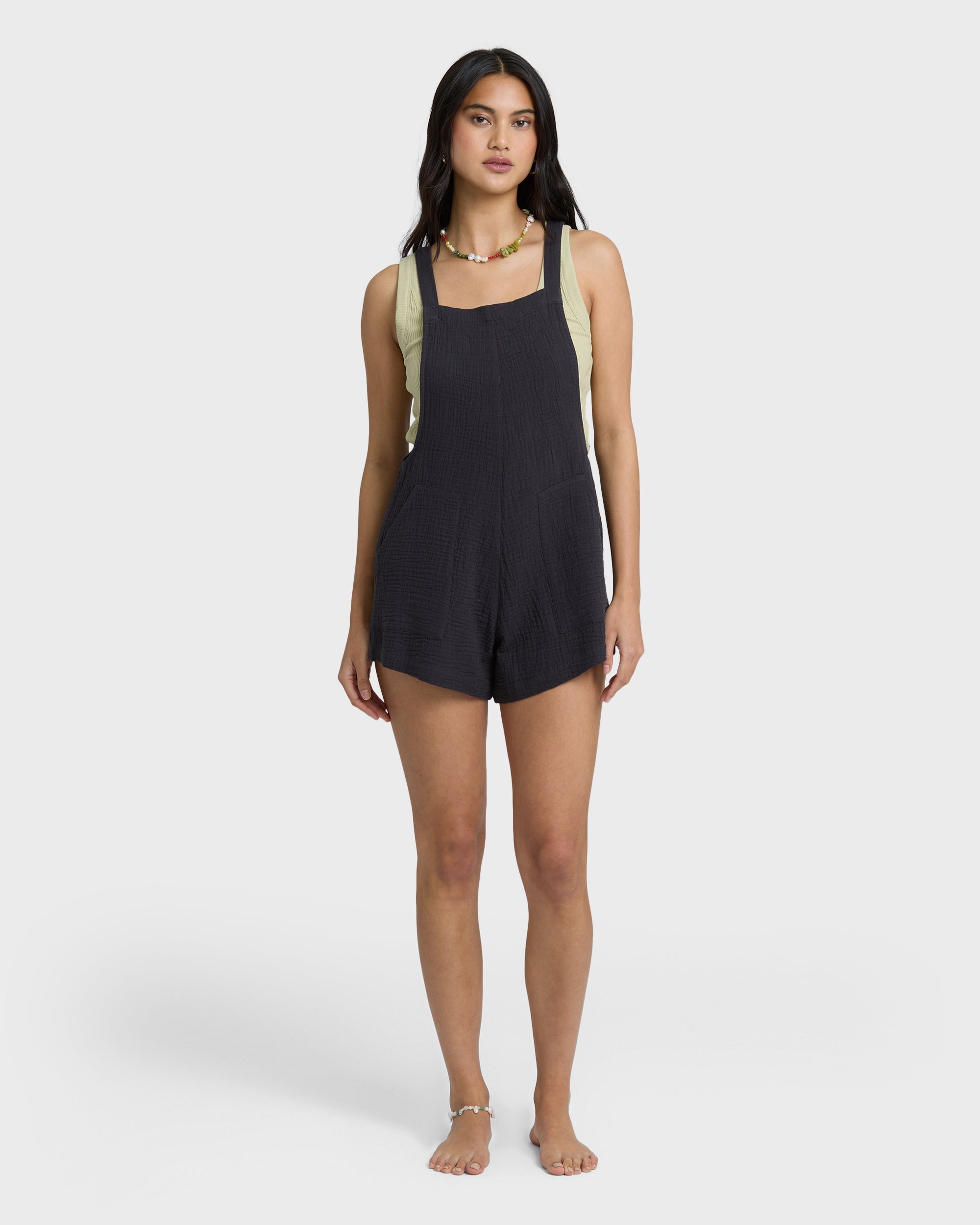 Billabong Beach Crush Romper - Black Sands