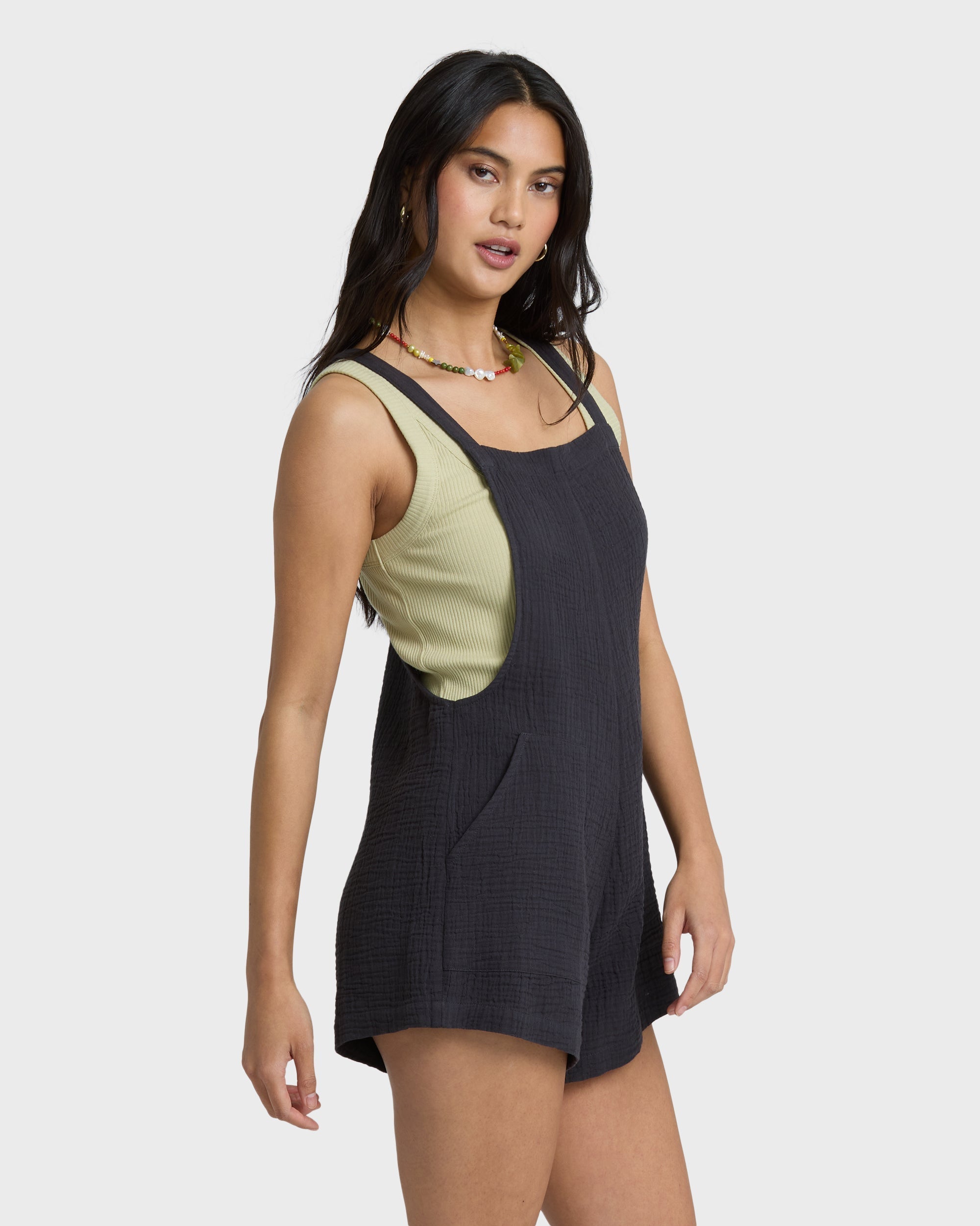 Billabong Beach Crush Romper - Black Sands