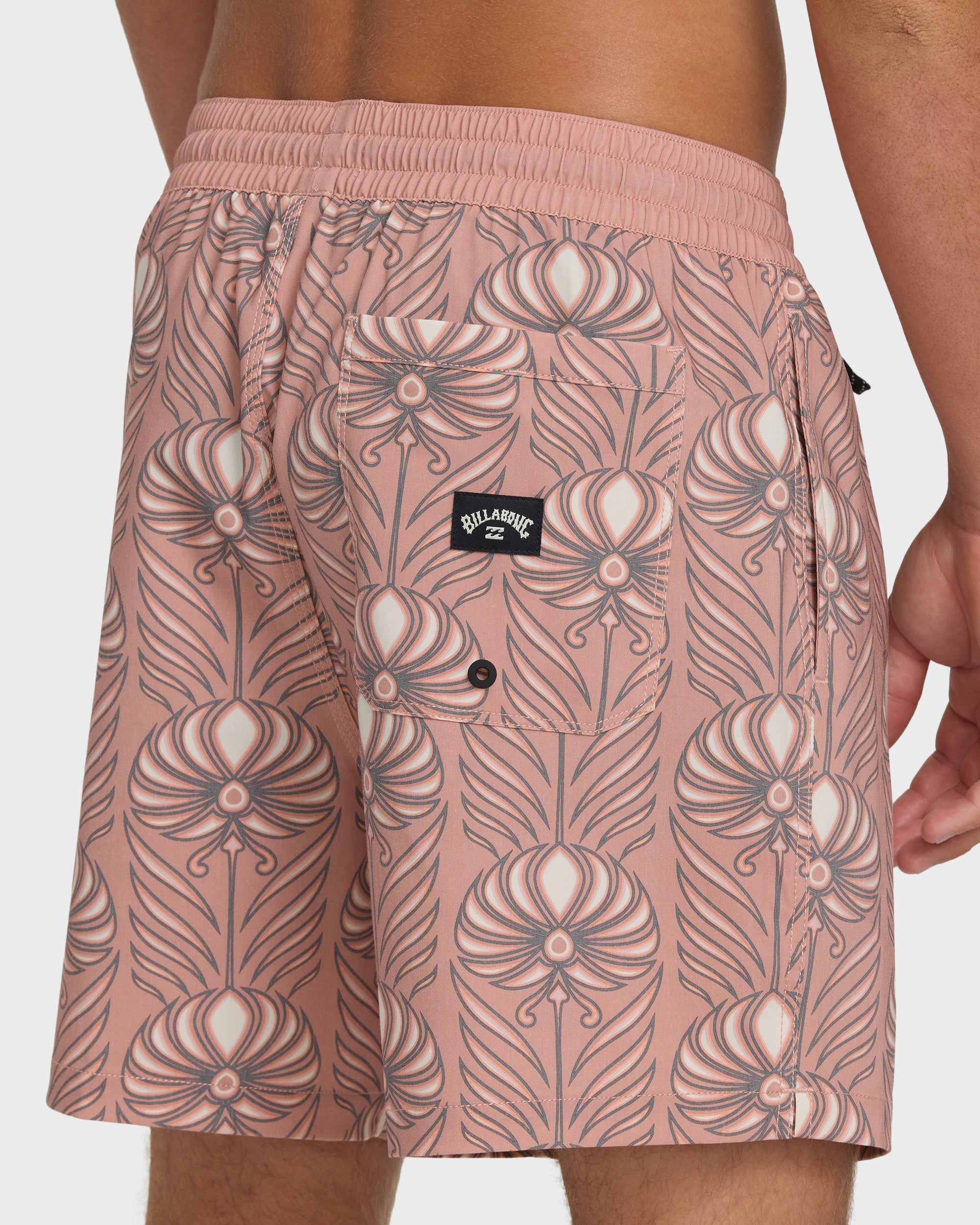 Billabong Good Times Layback 16 Trunks - Ash Rose