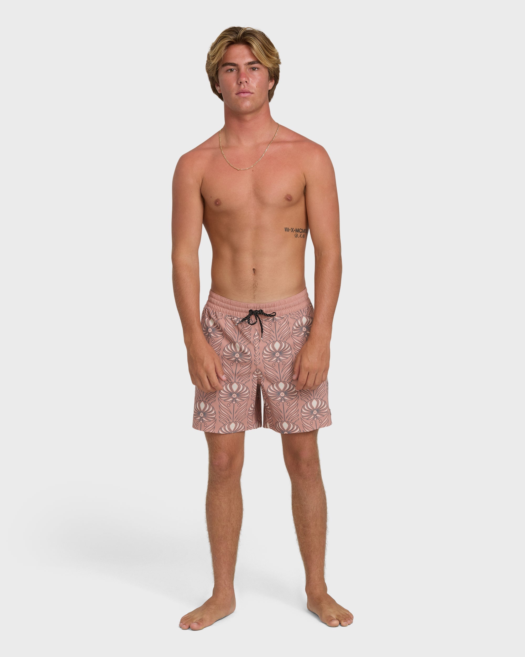 Billabong Good Times Layback 16 Trunks - Ash Rose