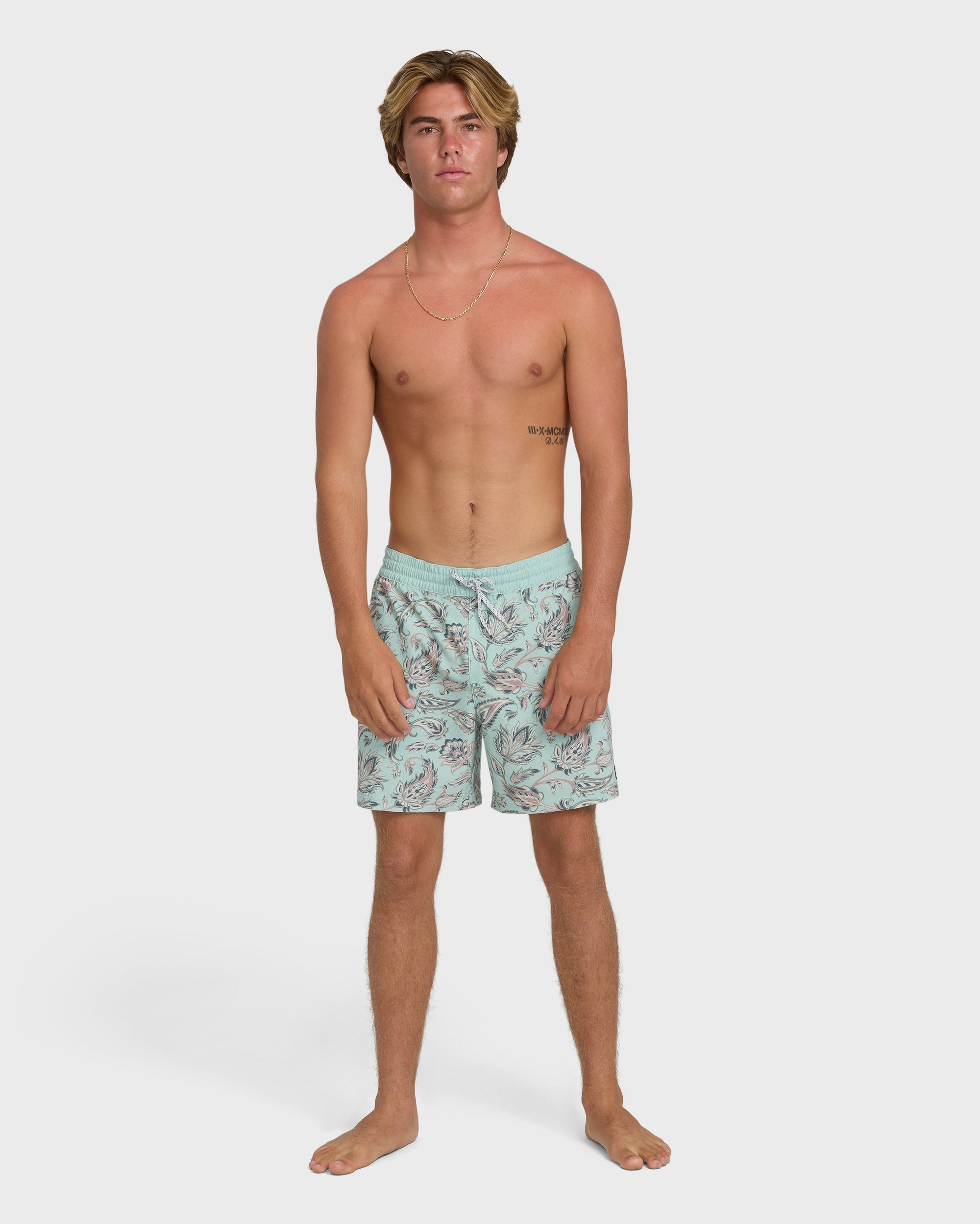 Billabong Good Times Layback 16 Trunks - Clearly Aqua