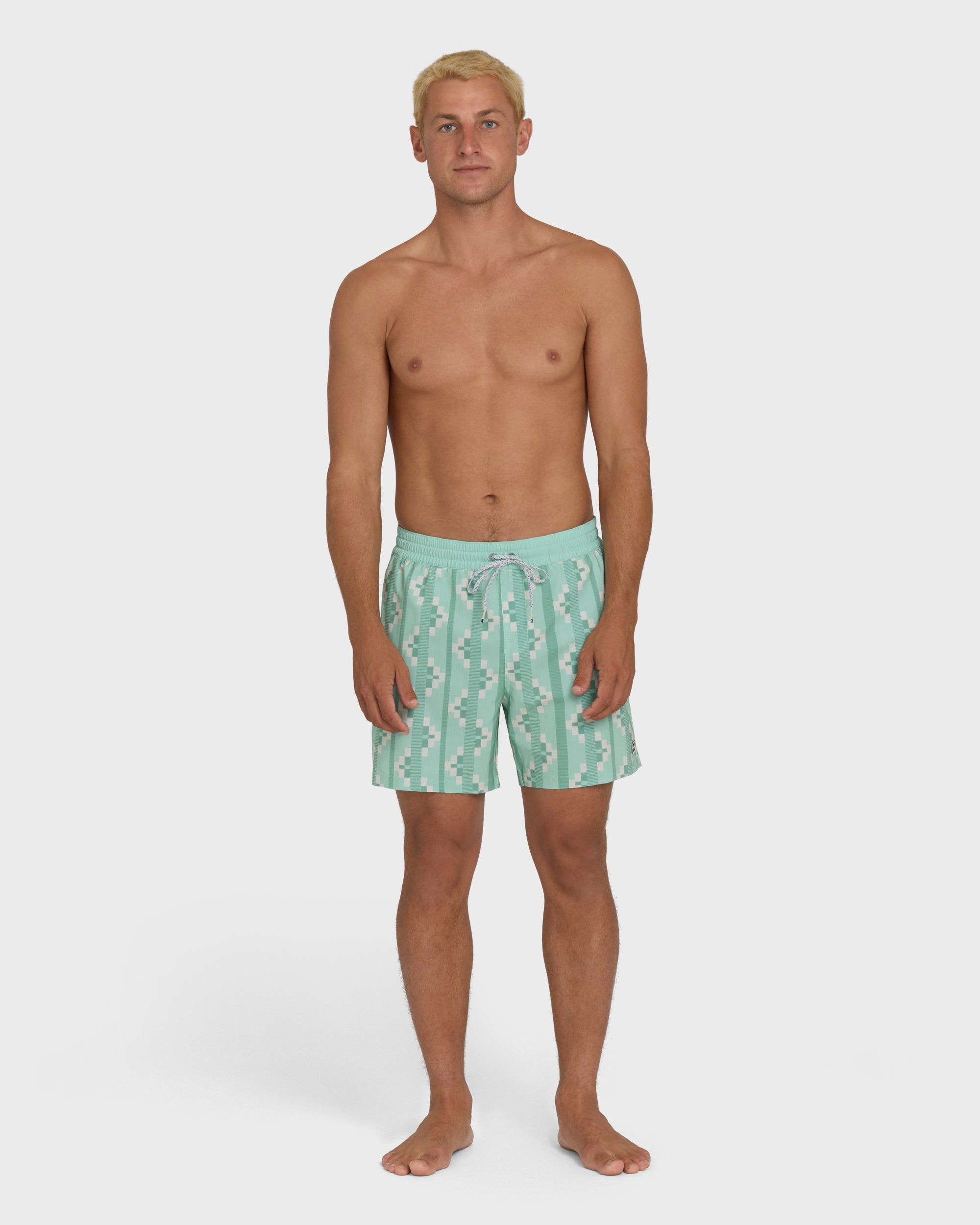 Billabong Good Times Layback 16 Trunks - Vintage Green