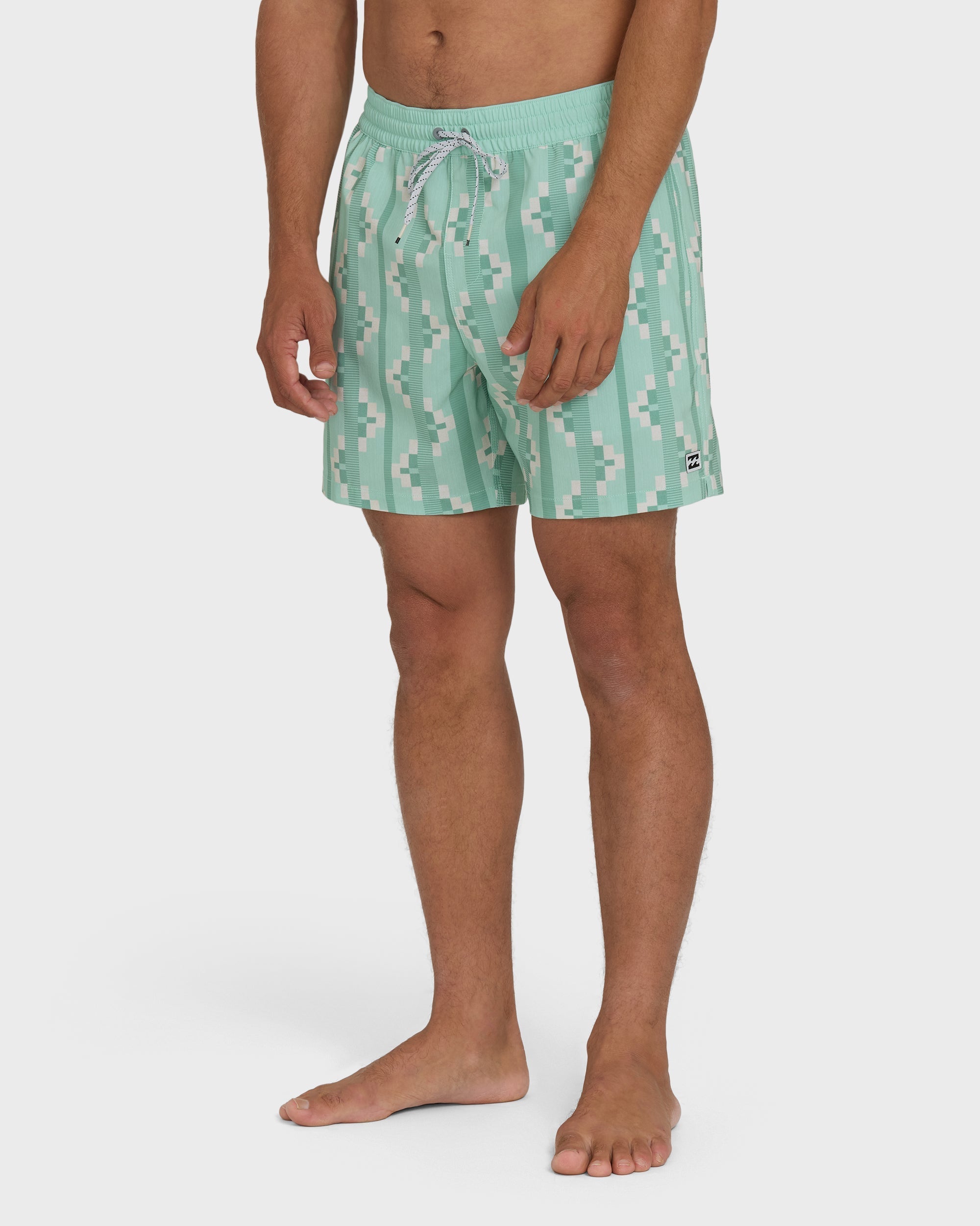 Billabong Good Times Layback 16 Trunks - Vintage Green
