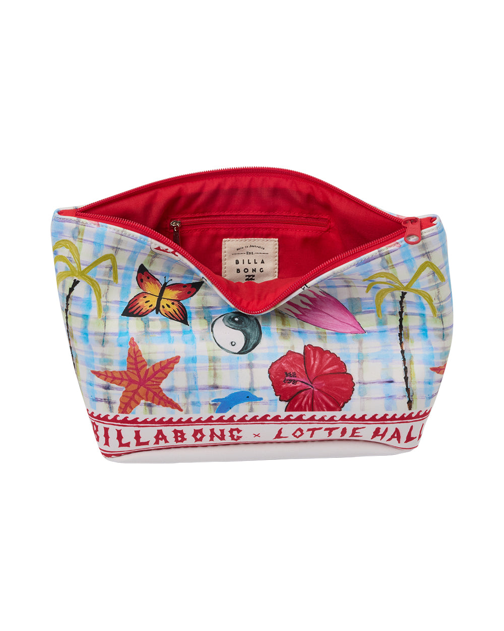 Billabong Lottie Hall Dry Pouch - White Multi