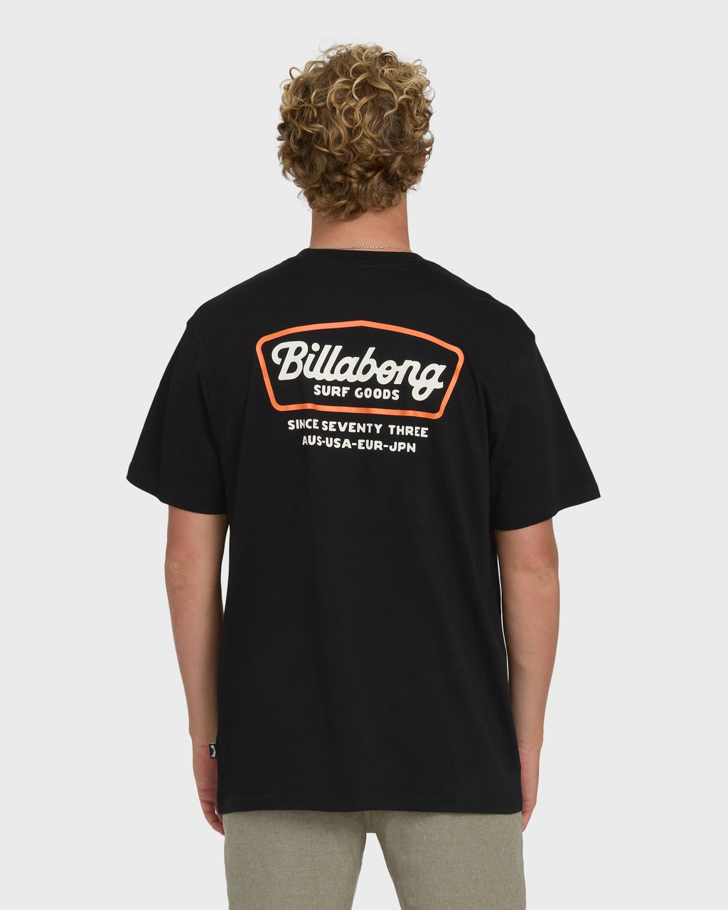 Billabong Off Duty Premium Short Sleeve Knit T-Shirt - Black
